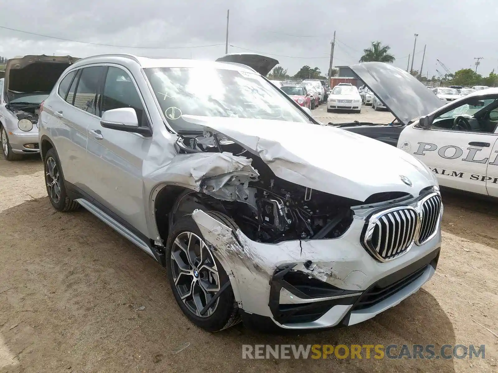 1 Фотография поврежденного автомобиля WBXJG7C0XL5P73489 BMW X1 SDRIVE2 2020