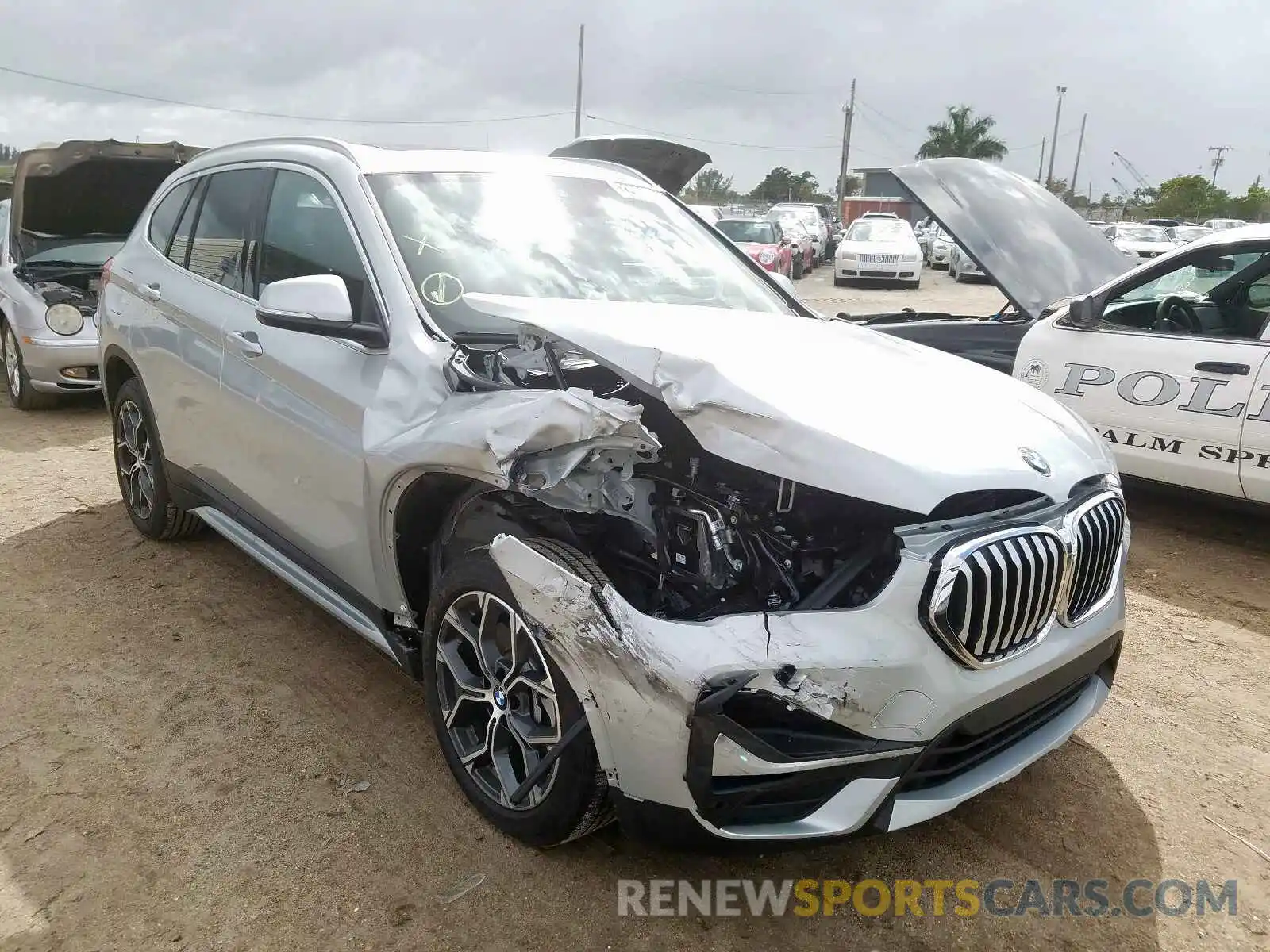 1 Photograph of a damaged car WBXJG7C0XL5P73489 BMW X1 SDRIVE2 2020