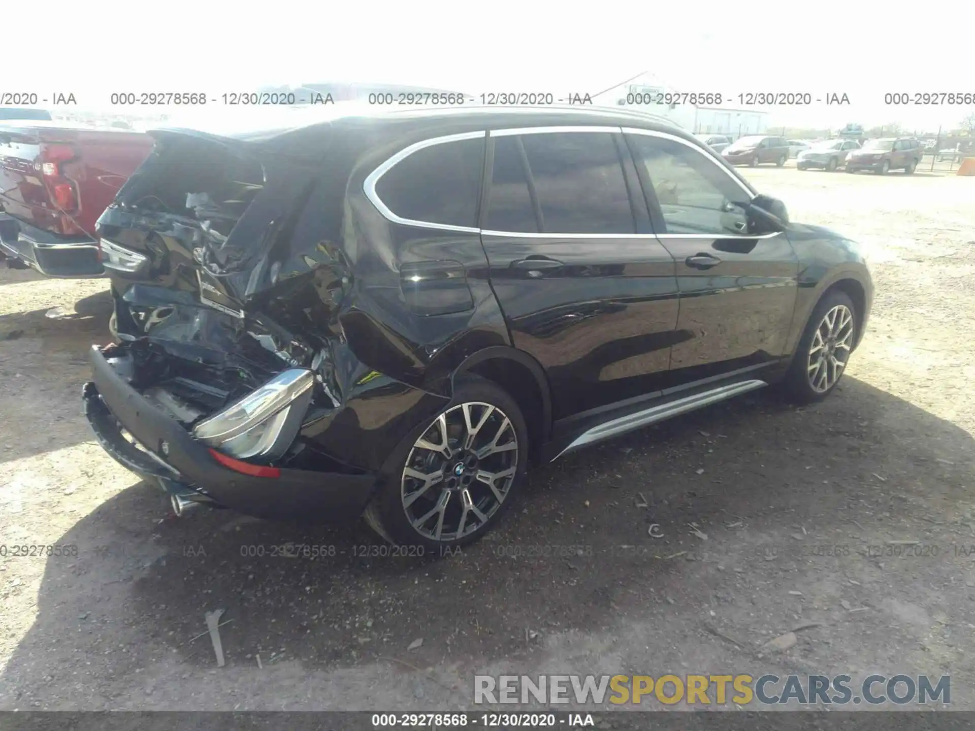 4 Photograph of a damaged car WBXJG7C0XM5S23579 BMW X1 XDRIVE 28I TURBO 2021