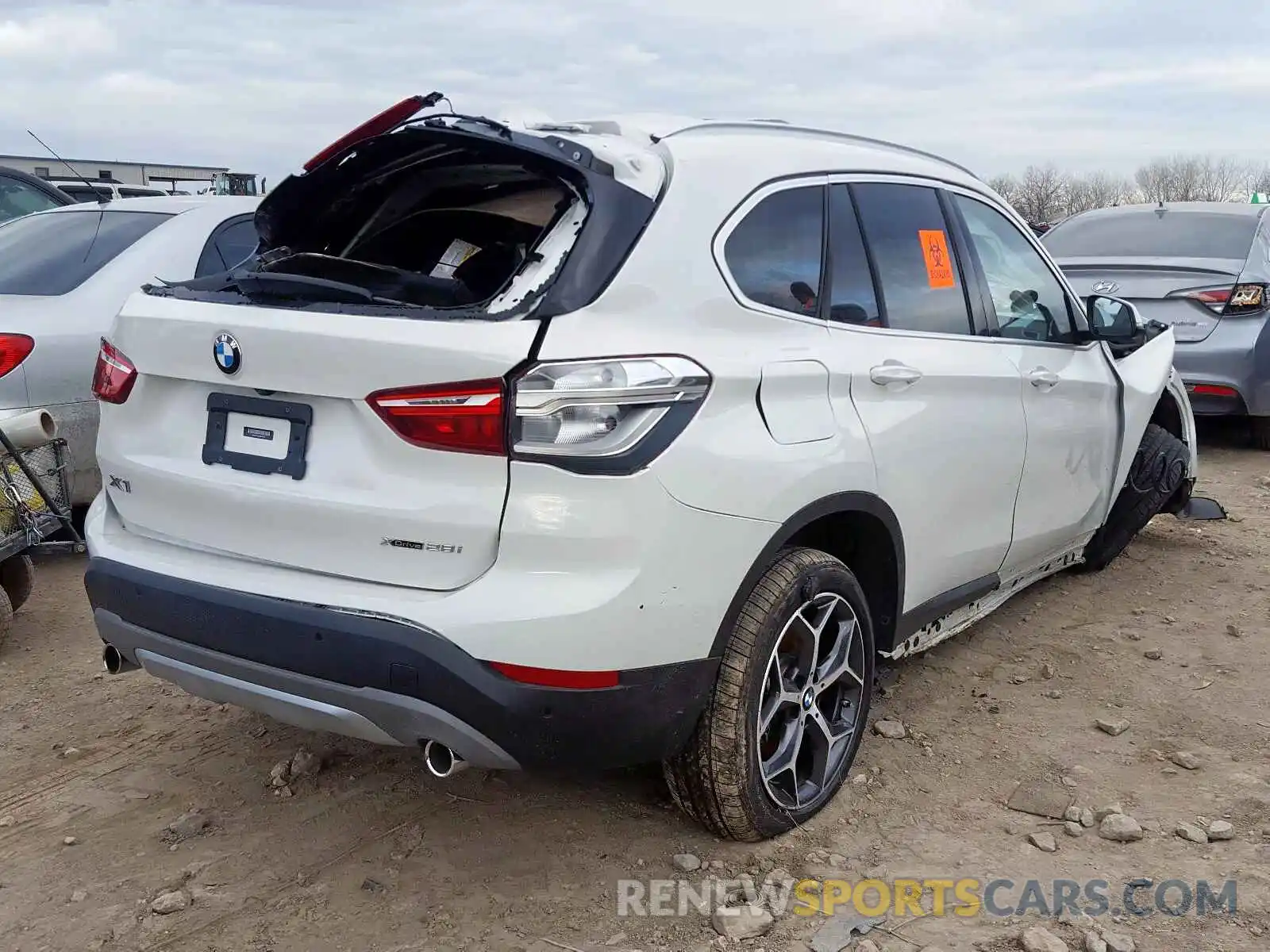 4 Photograph of a damaged car WBXHT3C50K3H34390 BMW X1 XDRIVE2 2019