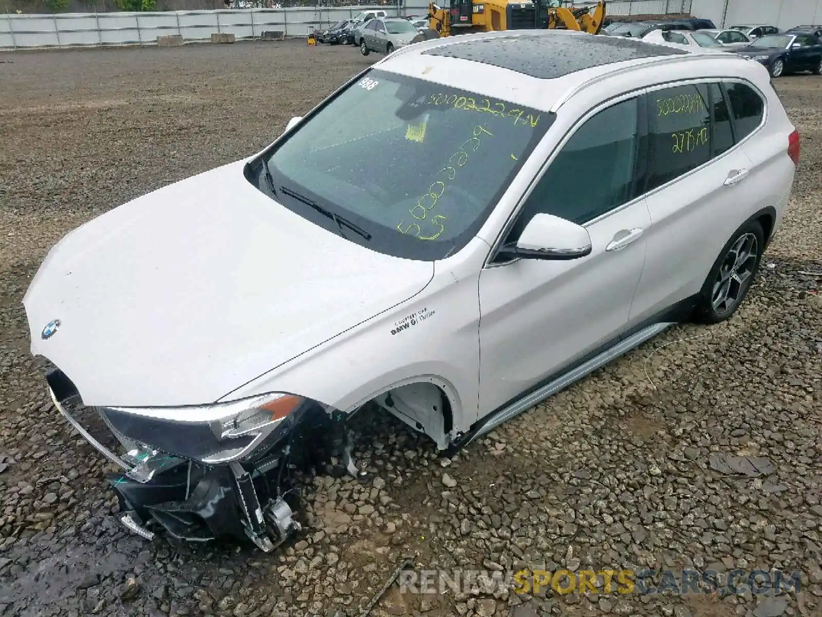 2 Photograph of a damaged car WBXHT3C54K5L38013 BMW X1 XDRIVE2 2019