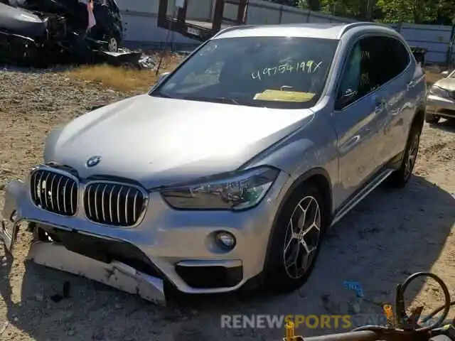 2 Photograph of a damaged car WBXHT3C59K5L37407 BMW X1 XDRIVE2 2019