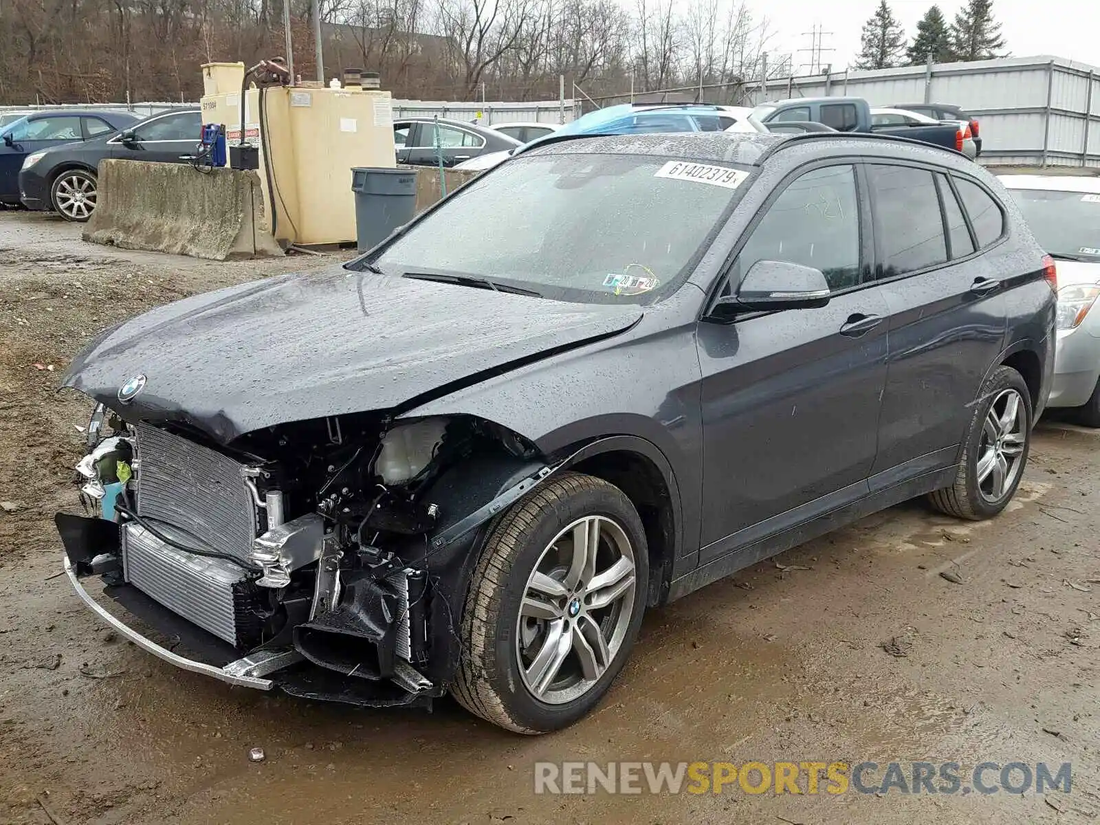 2 Фотография поврежденного автомобиля WBXJG9C00L5P24605 BMW X1 XDRIVE2 2020