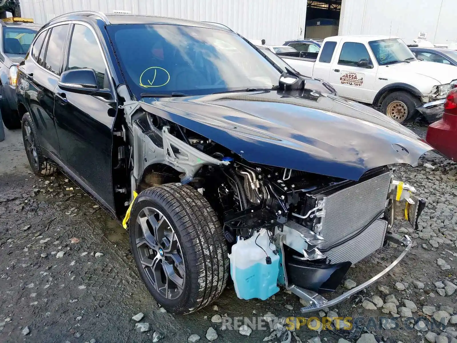 1 Photograph of a damaged car WBXJG9C01L5P36116 BMW X1 XDRIVE2 2020