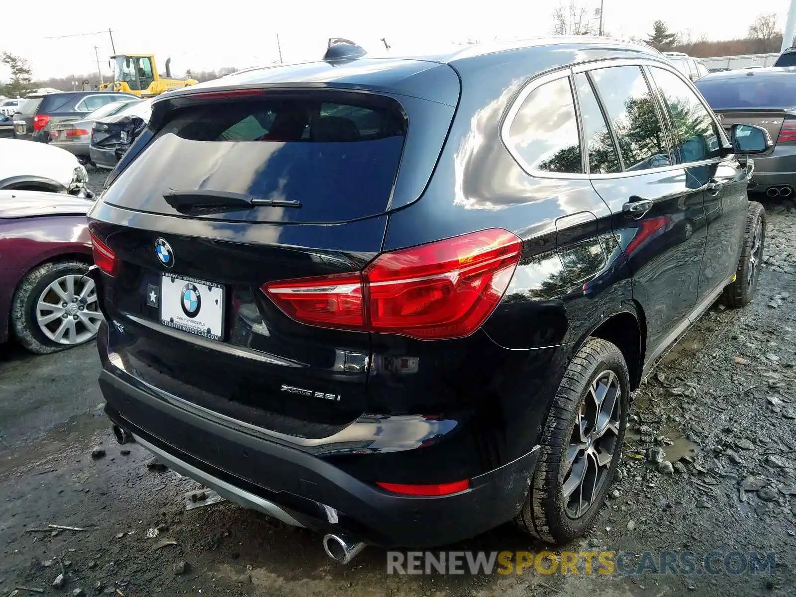 4 Фотография поврежденного автомобиля WBXJG9C01L5P36116 BMW X1 XDRIVE2 2020