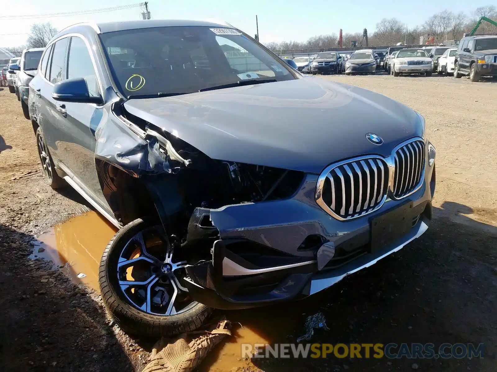 1 Photograph of a damaged car WBXJG9C06L5P33860 BMW X1 XDRIVE2 2020