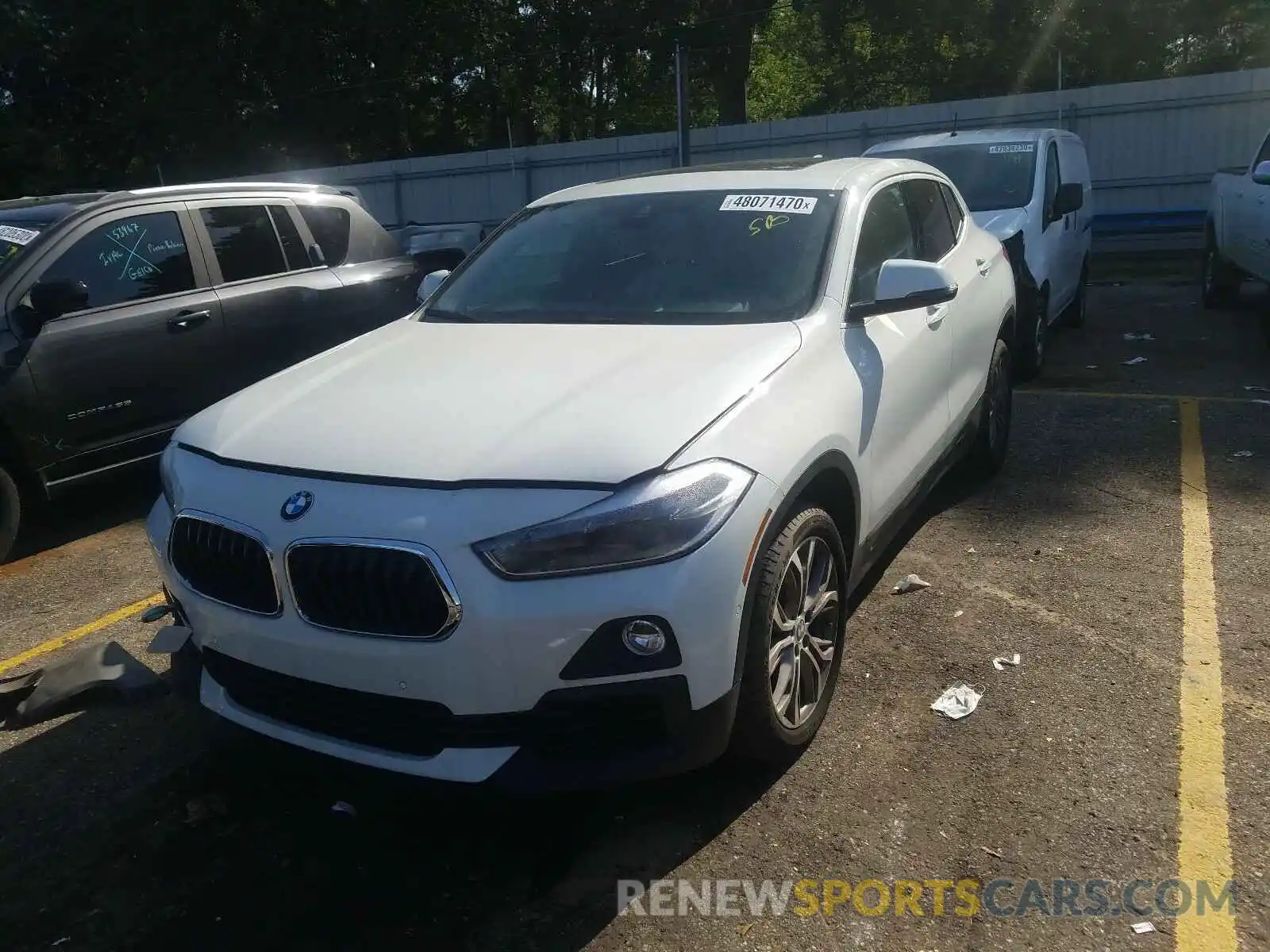 2 Фотография поврежденного автомобиля WBXYJ3C50K5N15341 BMW X2 2019