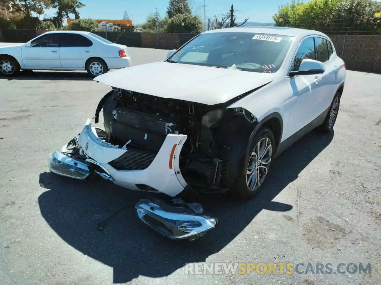 2 Photograph of a damaged car WBXYJ3C50K5N38263 BMW X2 2019