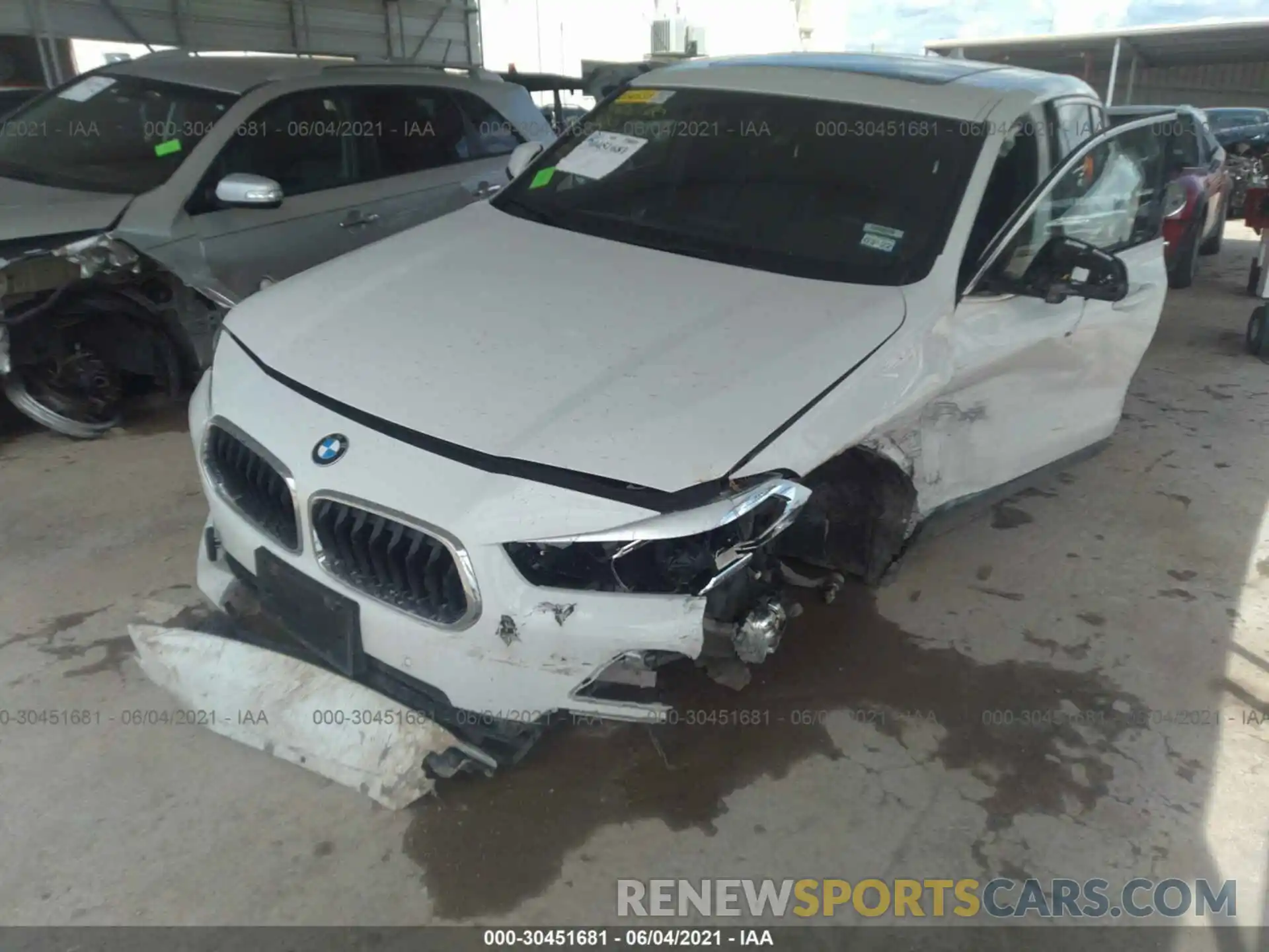 6 Photograph of a damaged car WBXYJ3C50KEP77148 BMW X2 2019