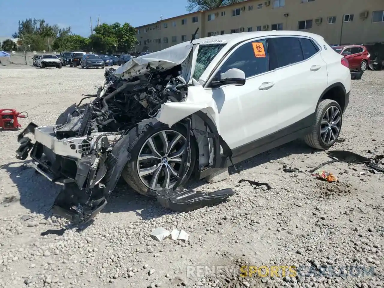 1 Photograph of a damaged car WBXYJ3C51K5N01626 BMW X2 2019