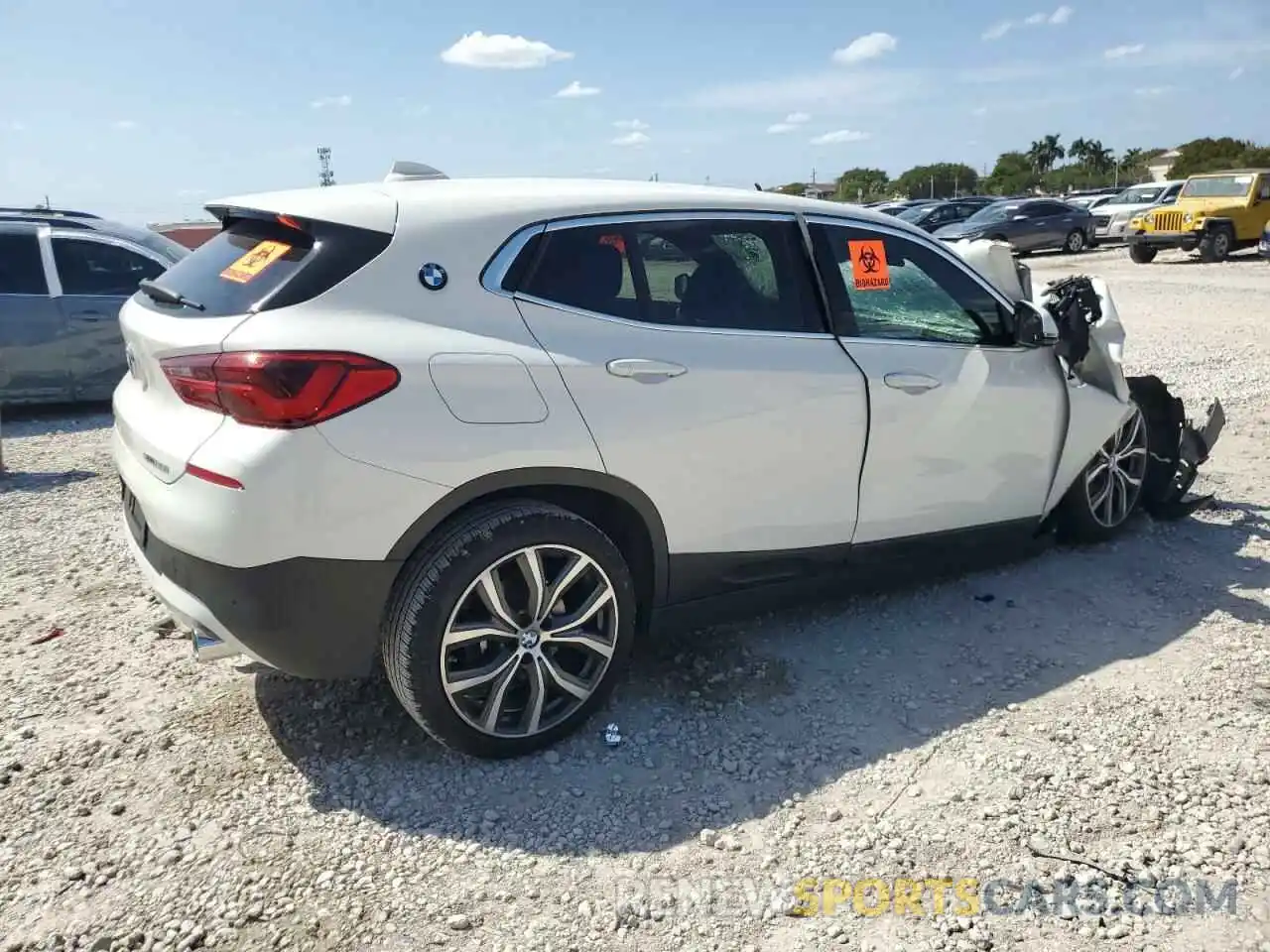 3 Photograph of a damaged car WBXYJ3C51K5N01626 BMW X2 2019