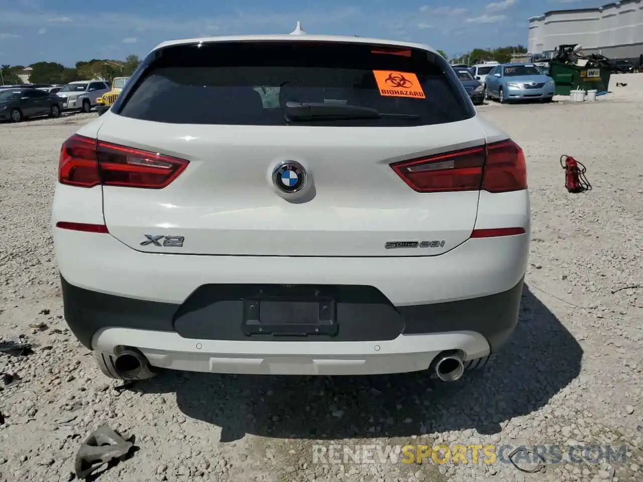 6 Photograph of a damaged car WBXYJ3C51K5N01626 BMW X2 2019