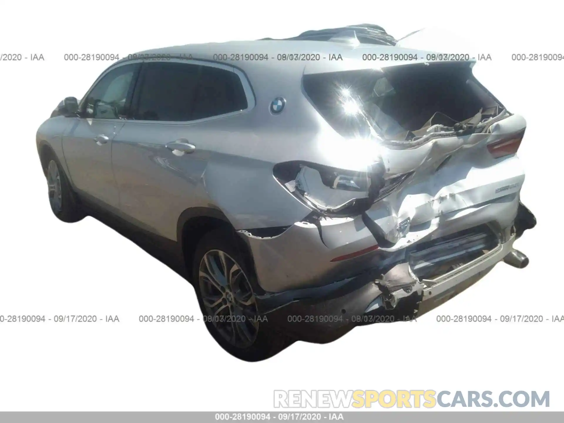 3 Photograph of a damaged car WBXYJ3C52KEP77197 BMW X2 2019