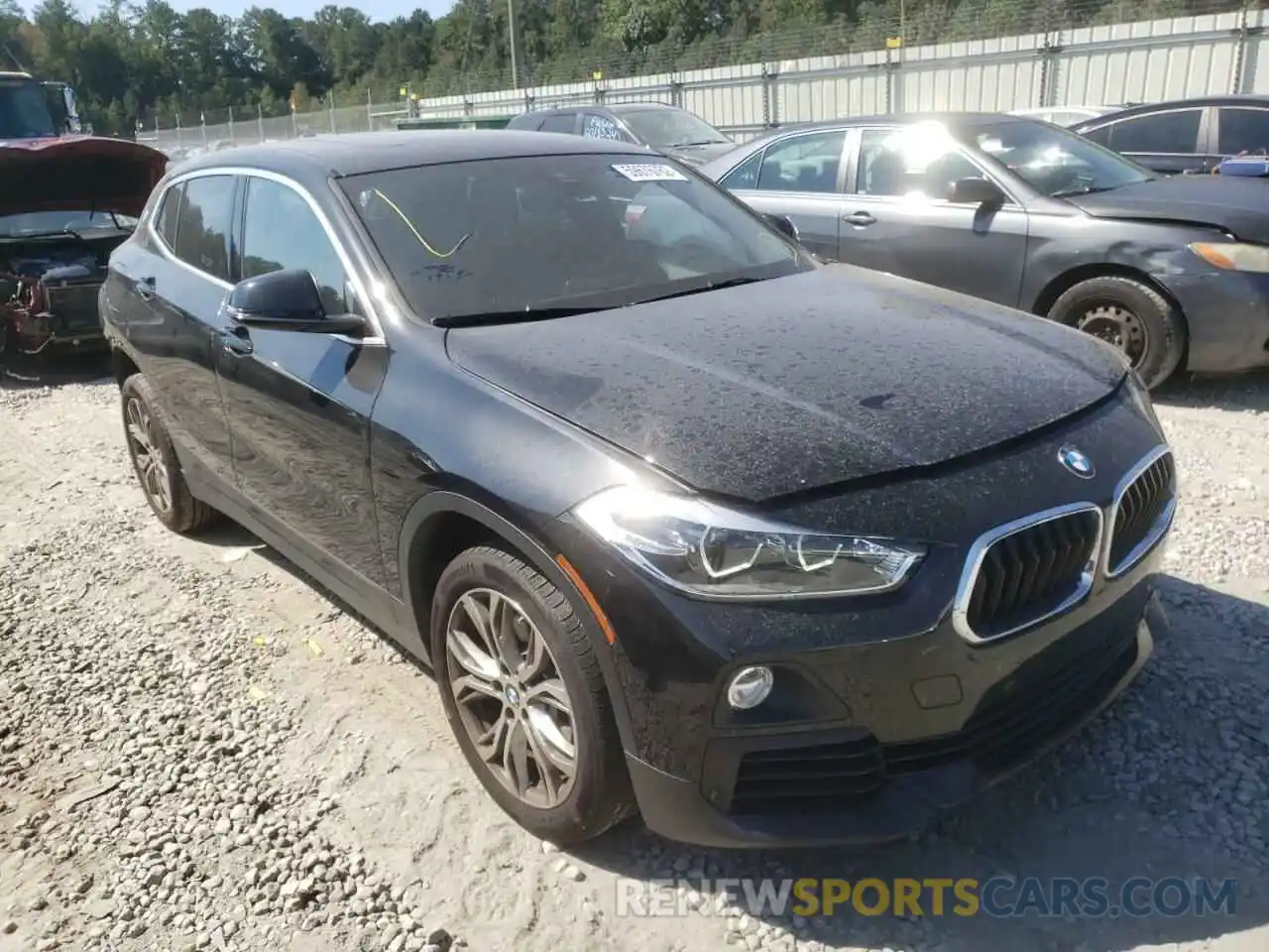 1 Photograph of a damaged car WBXYJ3C53K5N35468 BMW X2 2019