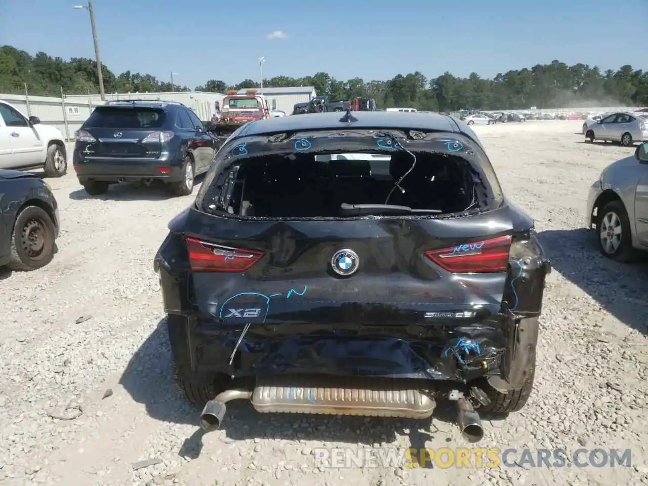 9 Photograph of a damaged car WBXYJ3C53K5N35468 BMW X2 2019