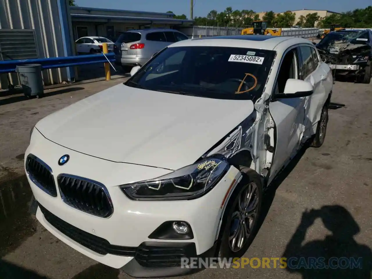 2 Фотография поврежденного автомобиля WBXYJ3C53K5N42971 BMW X2 2019