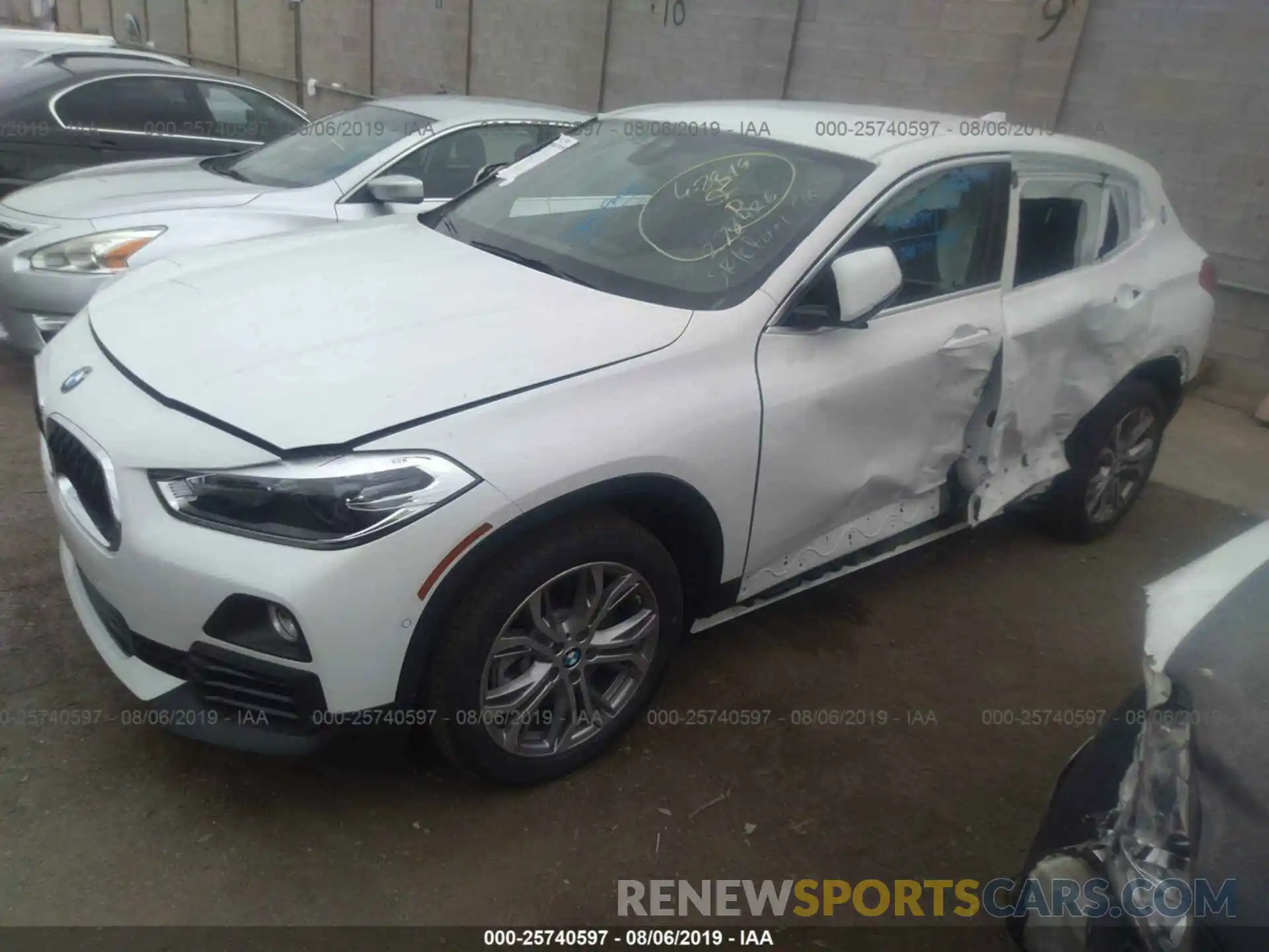 2 Photograph of a damaged car WBXYJ3C54K5N13057 BMW X2 2019