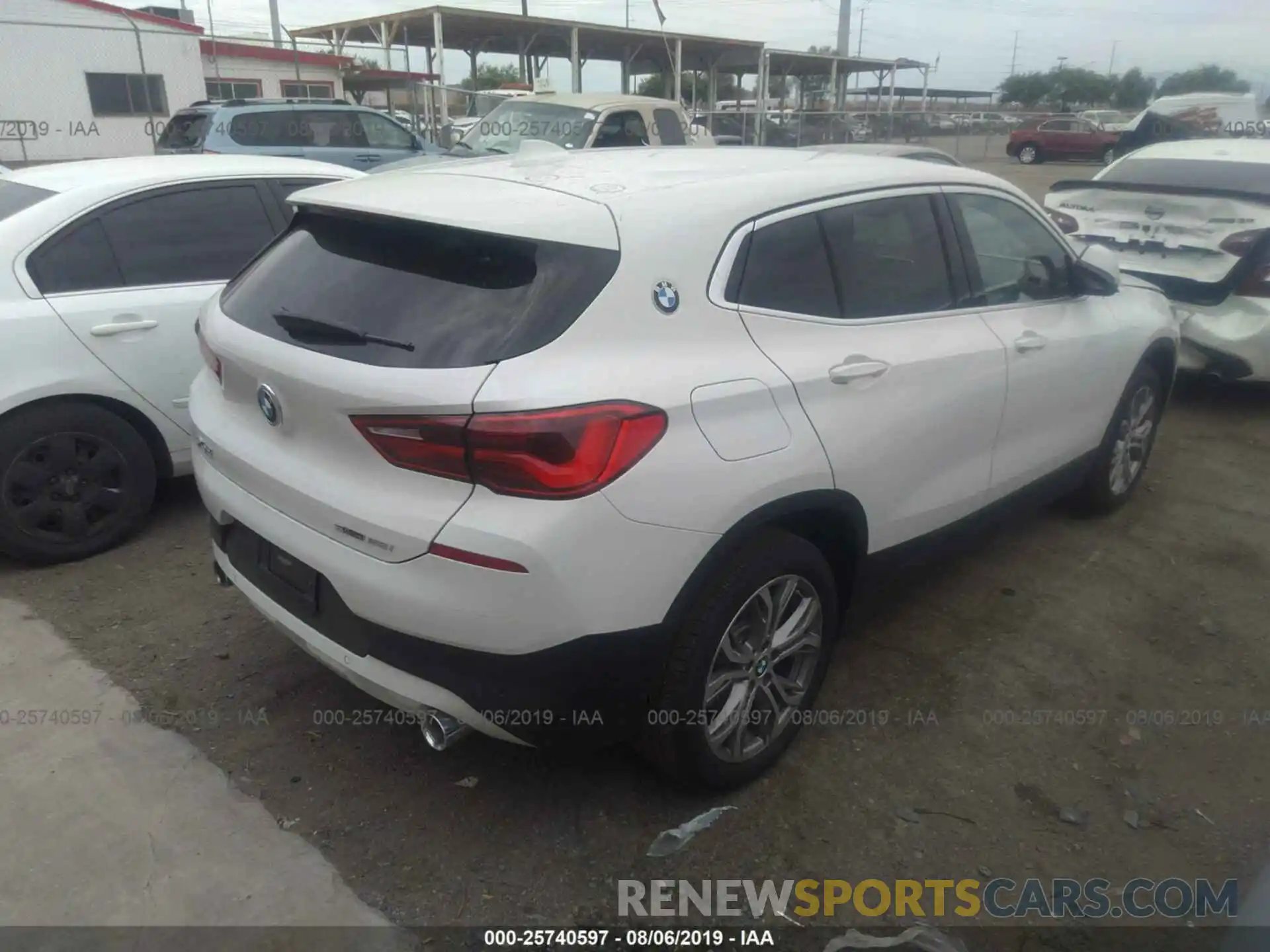 4 Photograph of a damaged car WBXYJ3C54K5N13057 BMW X2 2019