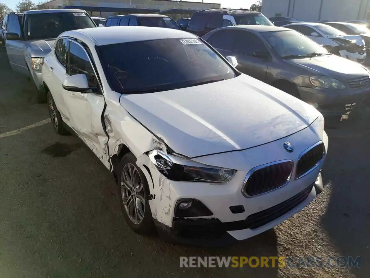 1 Photograph of a damaged car WBXYJ3C54K5N35303 BMW X2 2019