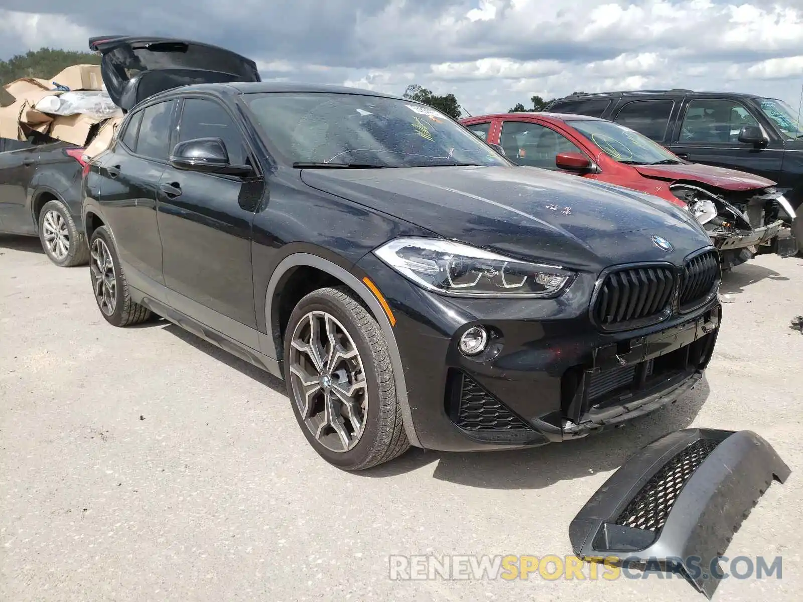 1 Photograph of a damaged car WBXYJ3C54K5N73310 BMW X2 2019