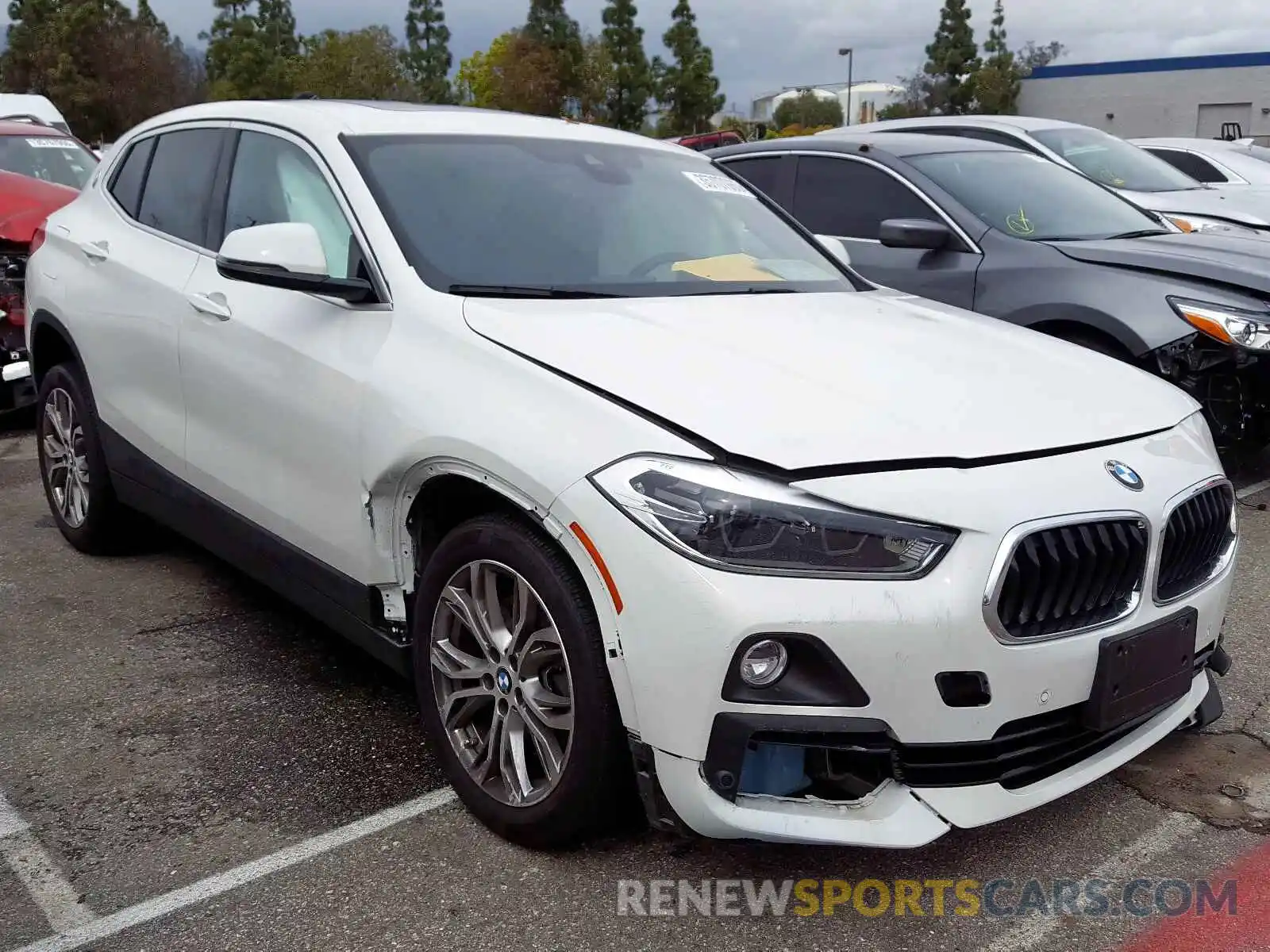 1 Photograph of a damaged car WBXYJ3C54KEP76956 BMW X2 2019