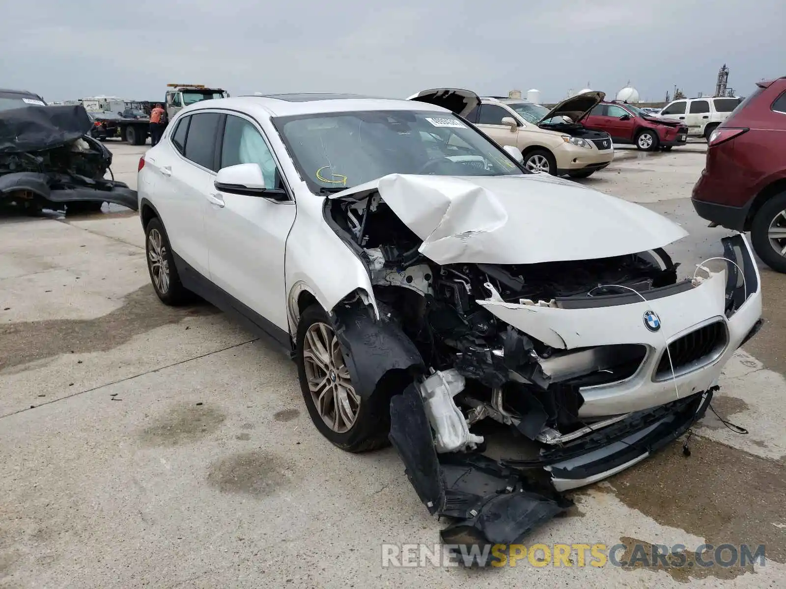 1 Photograph of a damaged car WBXYJ3C54KEP77119 BMW X2 2019