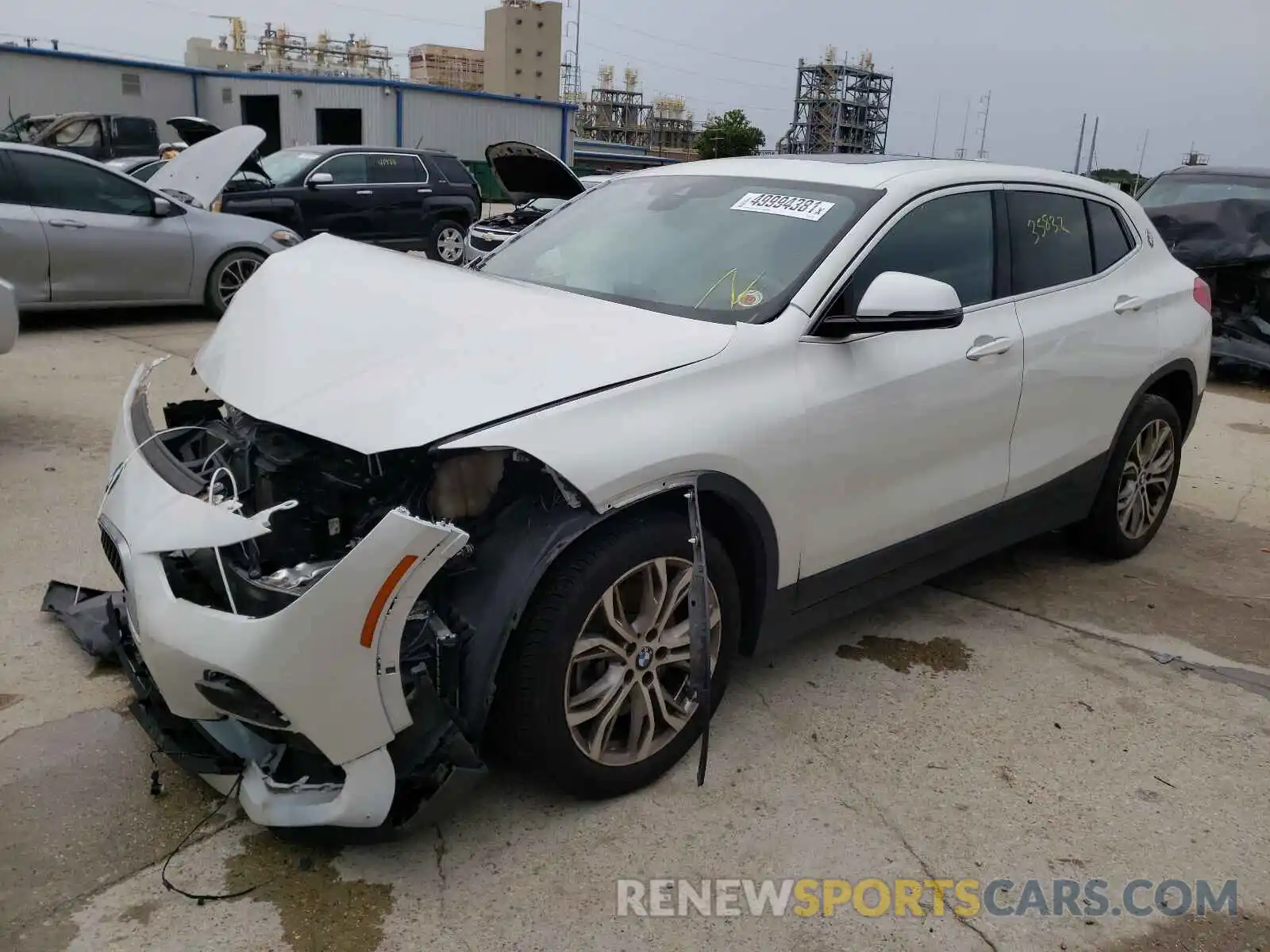 2 Photograph of a damaged car WBXYJ3C54KEP77119 BMW X2 2019