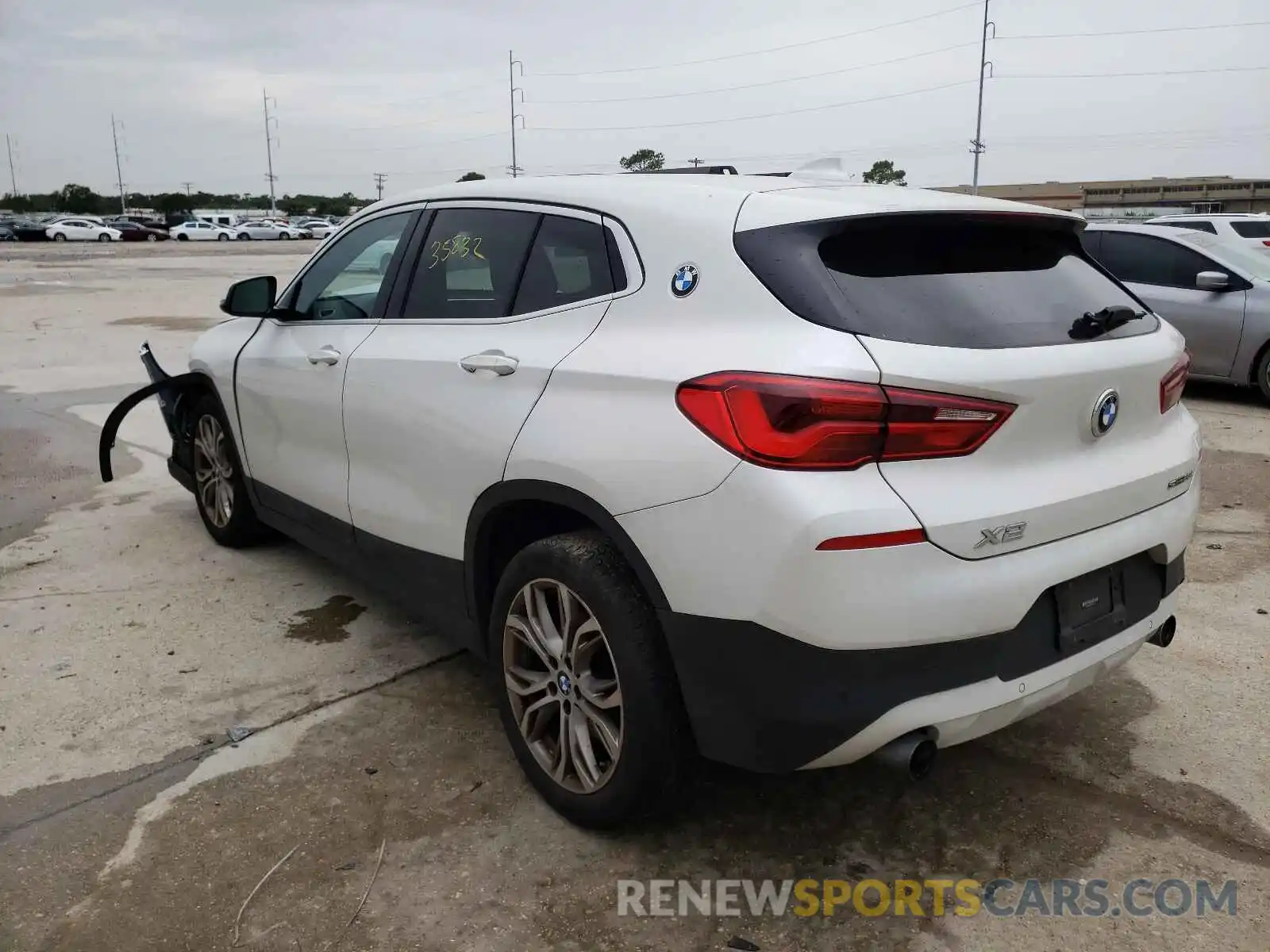 3 Photograph of a damaged car WBXYJ3C54KEP77119 BMW X2 2019