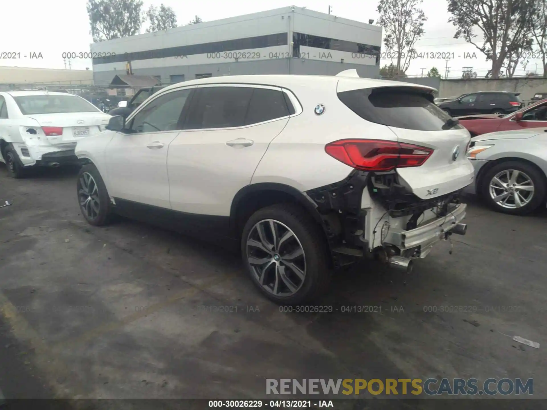 3 Фотография поврежденного автомобиля WBXYJ3C55K5N21717 BMW X2 2019