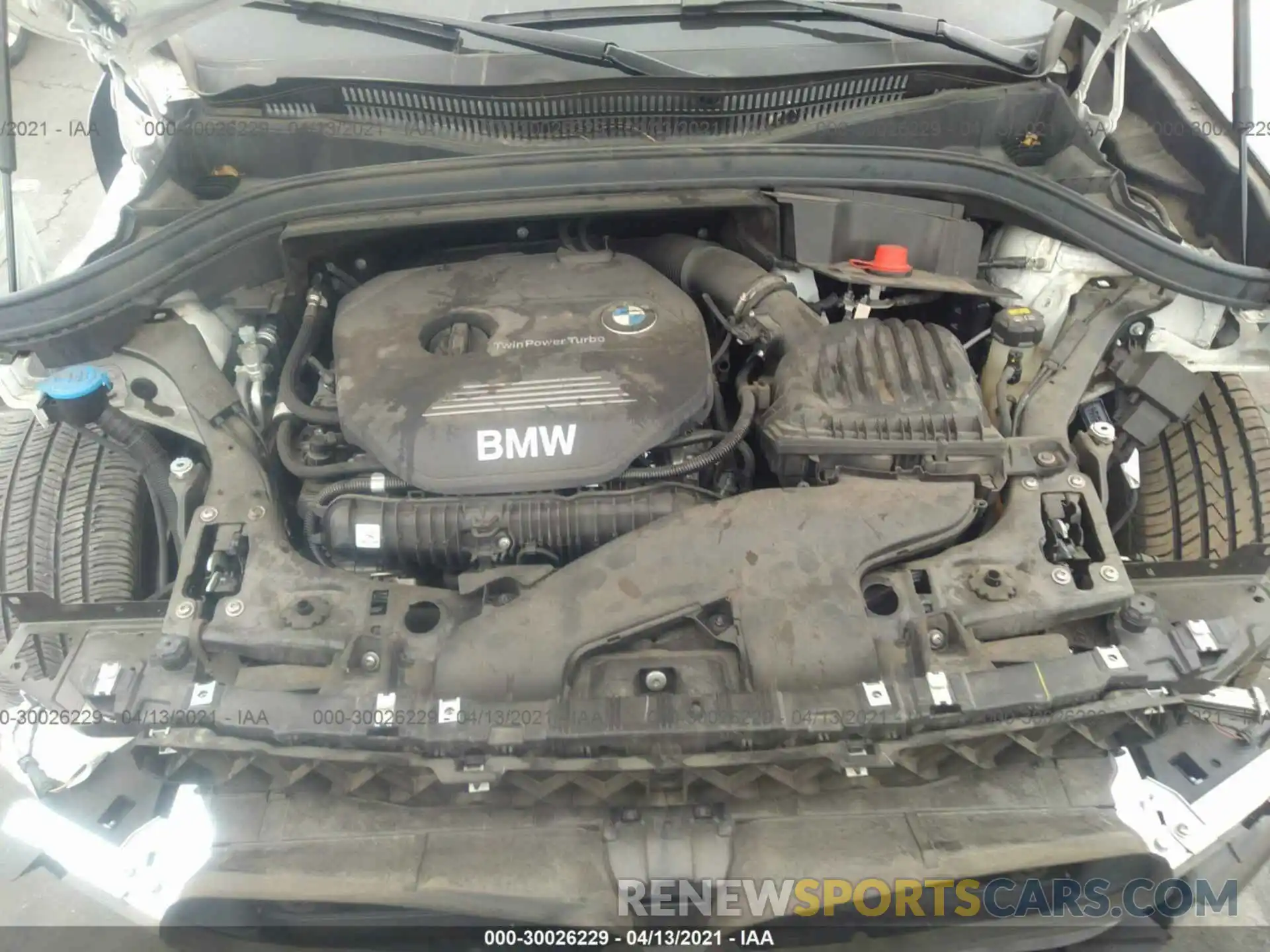 9 Photograph of a damaged car WBXYJ3C55K5N21717 BMW X2 2019