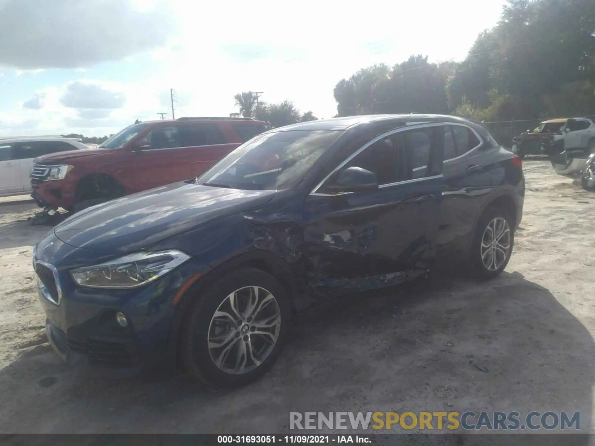 2 Photograph of a damaged car WBXYJ3C55K5N32698 BMW X2 2019