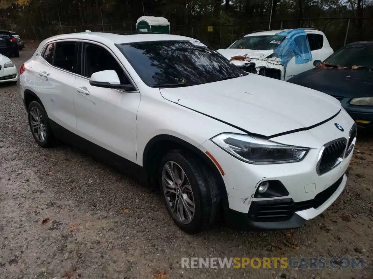 1 Photograph of a damaged car WBXYJ3C55K5N57262 BMW X2 2019