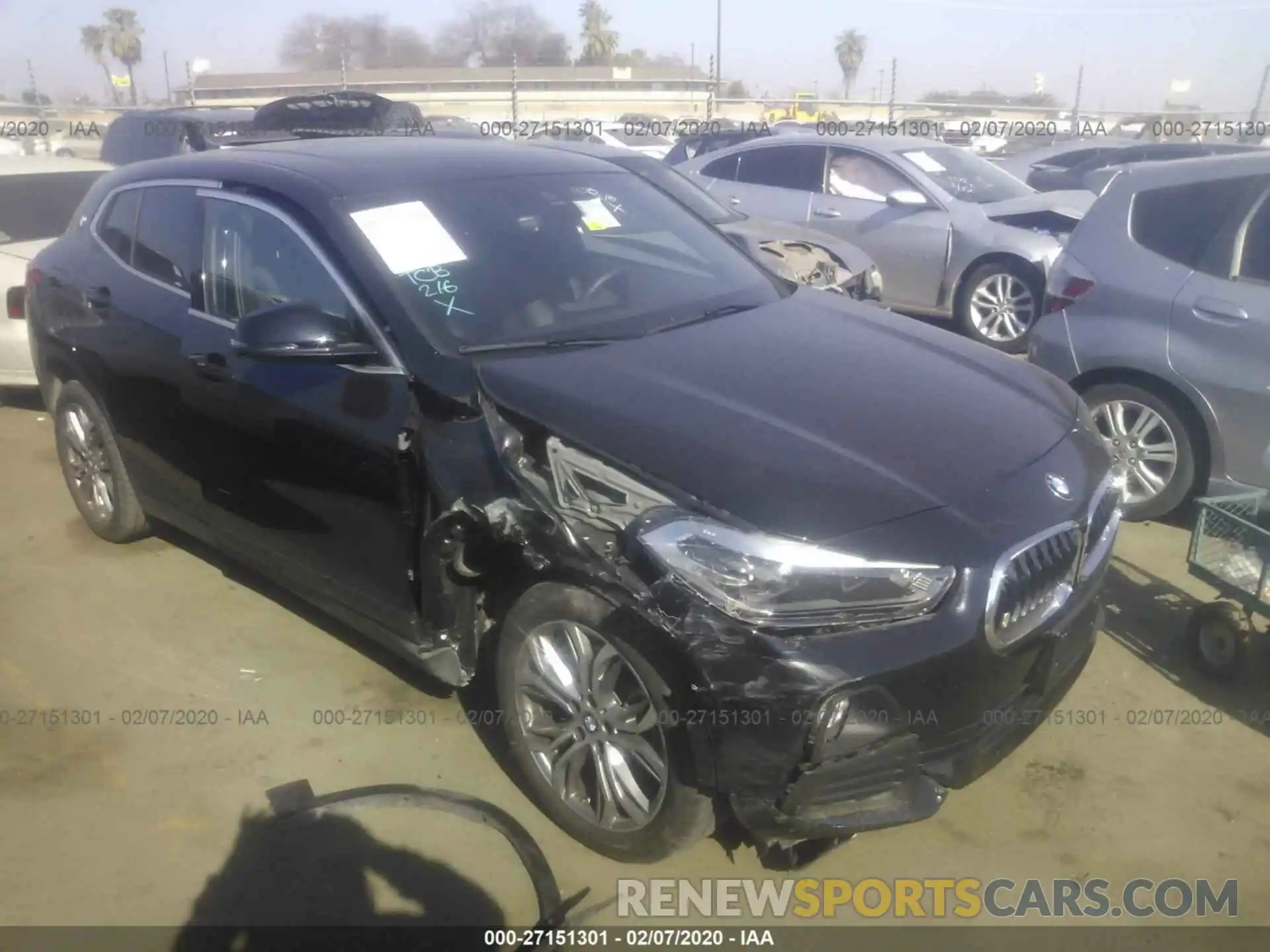1 Photograph of a damaged car WBXYJ3C56KEP77171 BMW X2 2019
