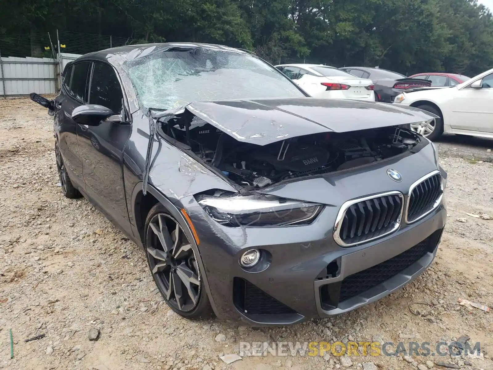 1 Photograph of a damaged car WBXYJ3C57K5N02568 BMW X2 2019