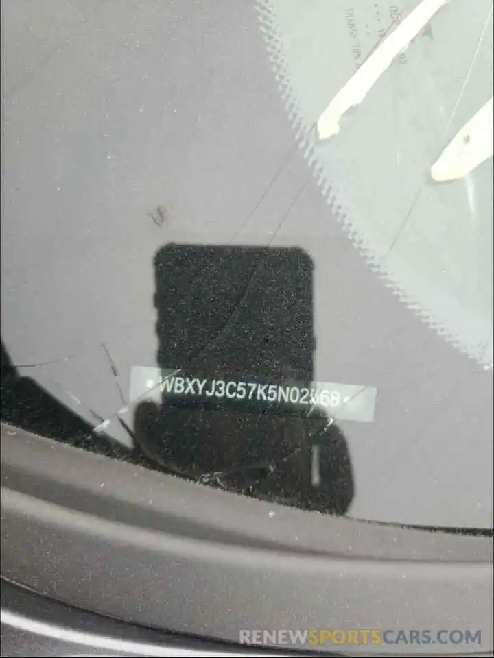 10 Photograph of a damaged car WBXYJ3C57K5N02568 BMW X2 2019