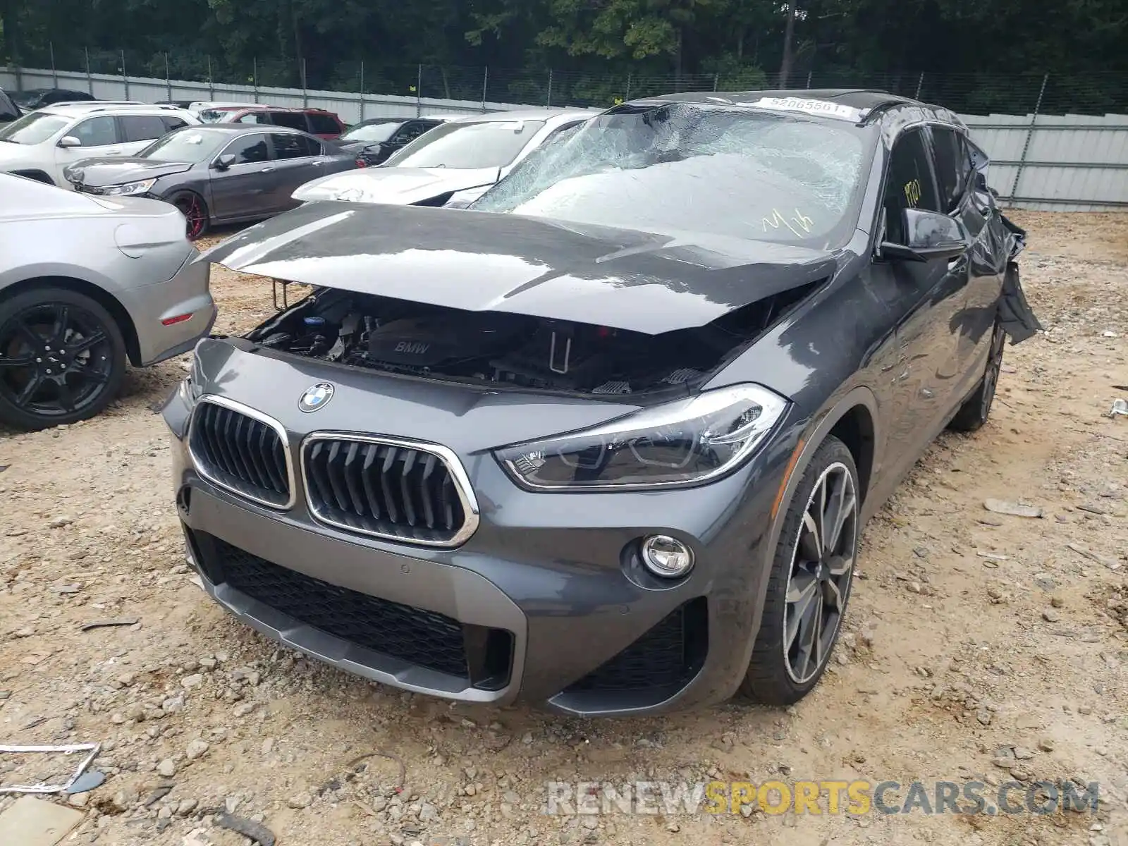 2 Фотография поврежденного автомобиля WBXYJ3C57K5N02568 BMW X2 2019