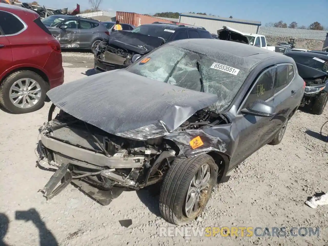 2 Photograph of a damaged car WBXYJ3C57K5N46652 BMW X2 2019