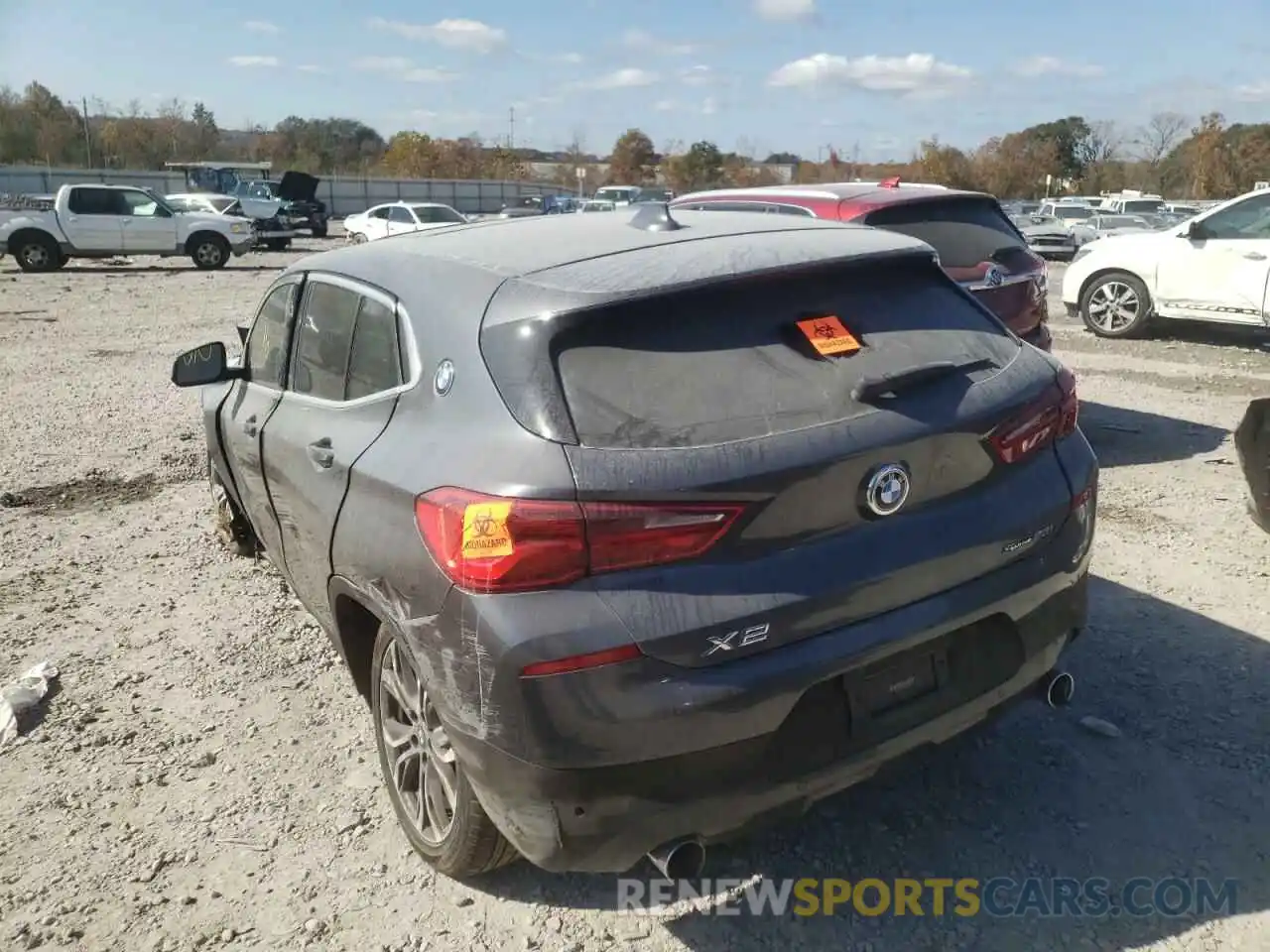 3 Photograph of a damaged car WBXYJ3C57K5N46652 BMW X2 2019