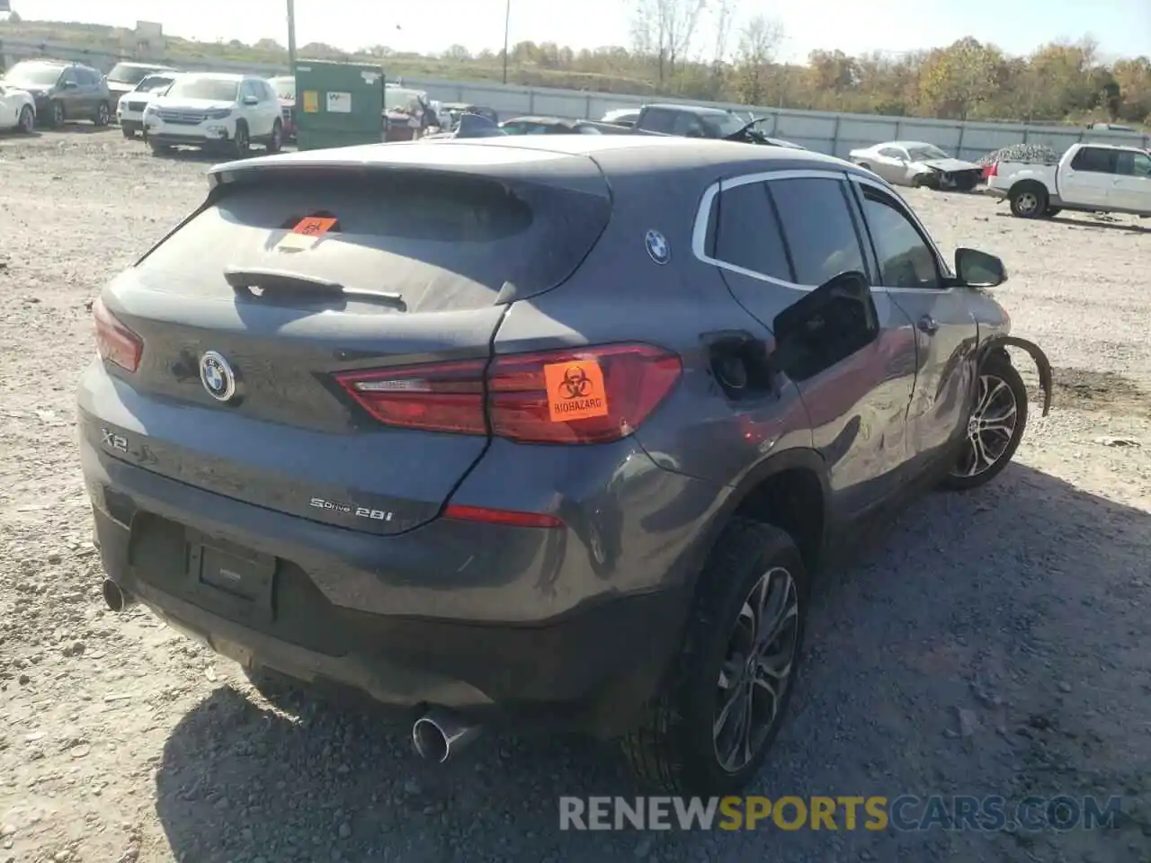 4 Photograph of a damaged car WBXYJ3C57K5N46652 BMW X2 2019