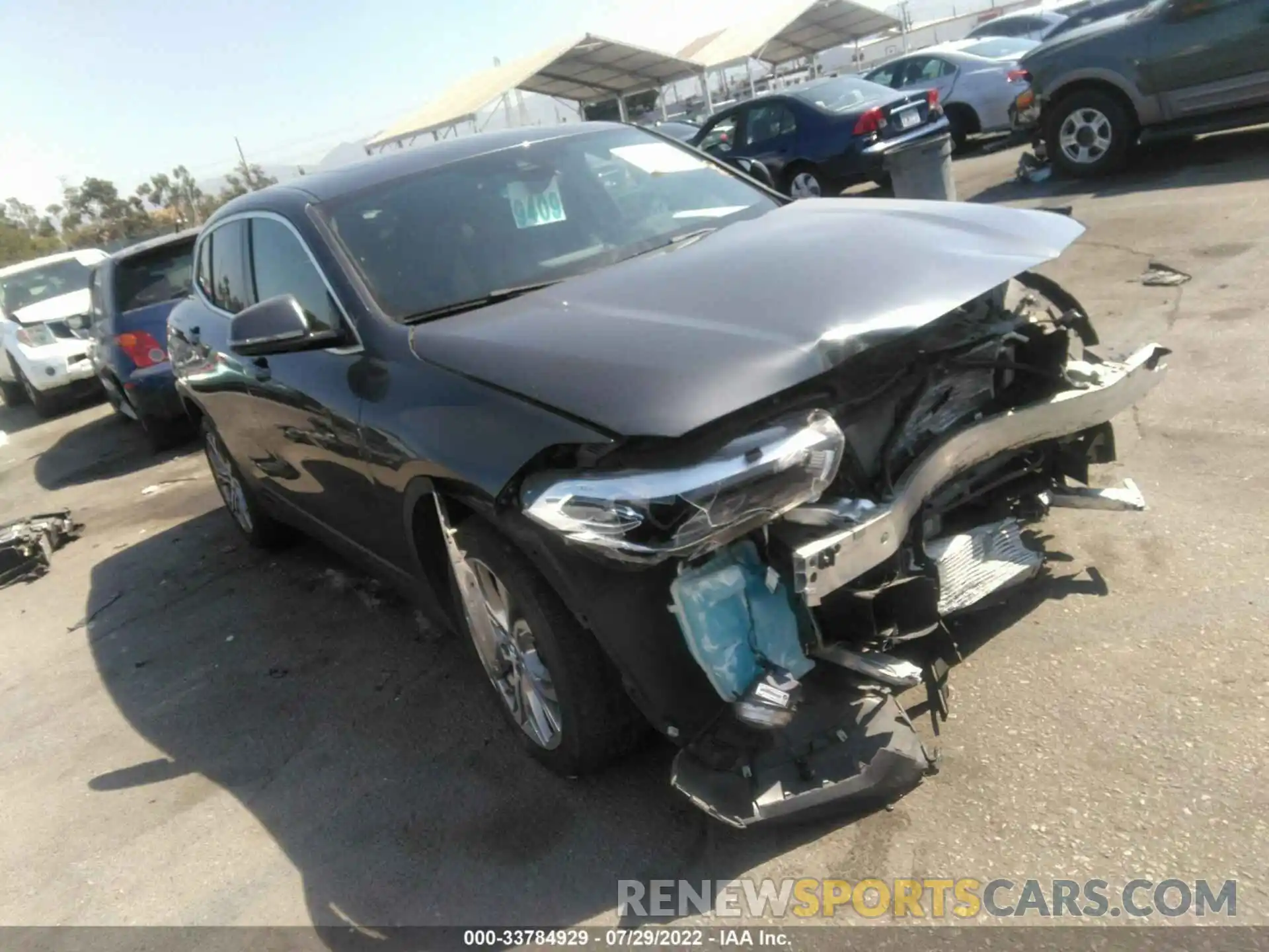 1 Photograph of a damaged car WBXYJ3C57KEP77275 BMW X2 2019