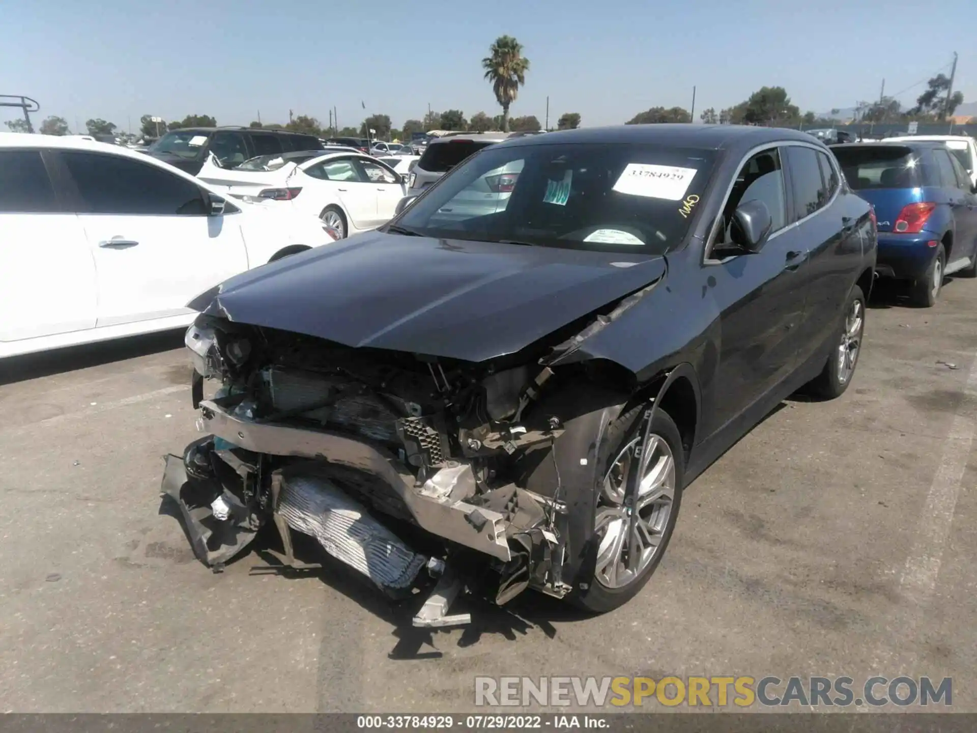 2 Photograph of a damaged car WBXYJ3C57KEP77275 BMW X2 2019