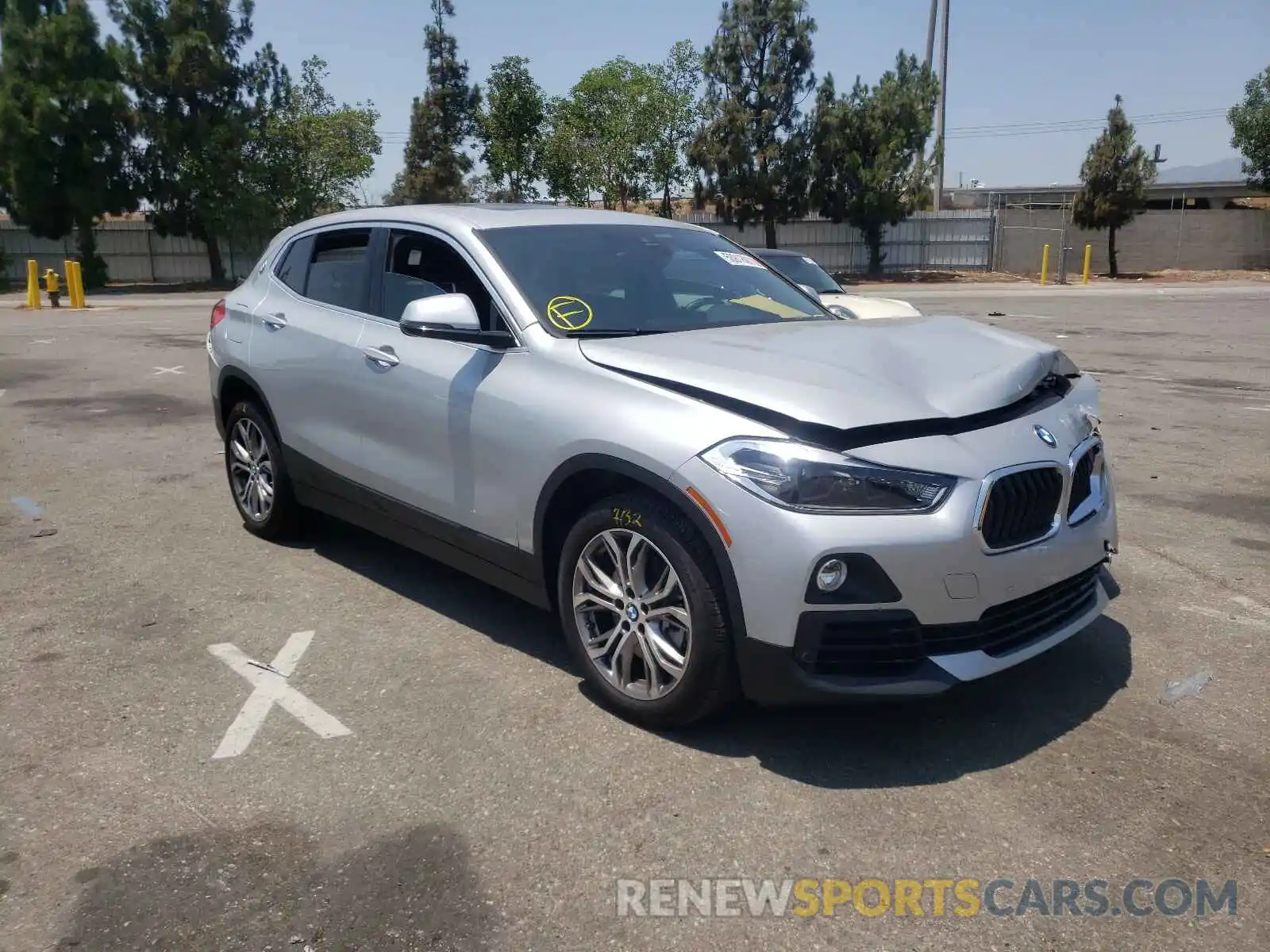 1 Photograph of a damaged car WBXYJ3C57KEP77292 BMW X2 2019