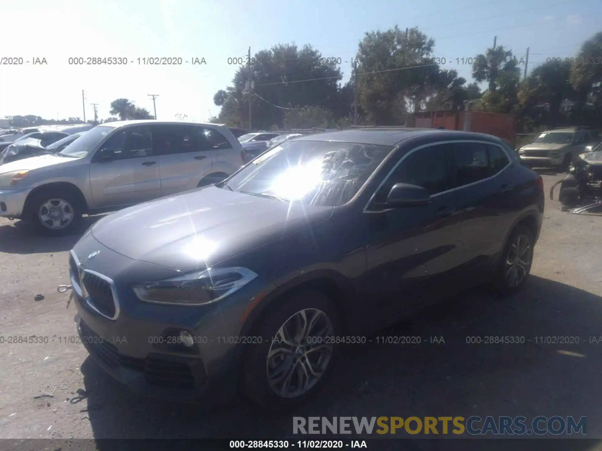 2 Photograph of a damaged car WBXYJ3C57KEP77339 BMW X2 2019