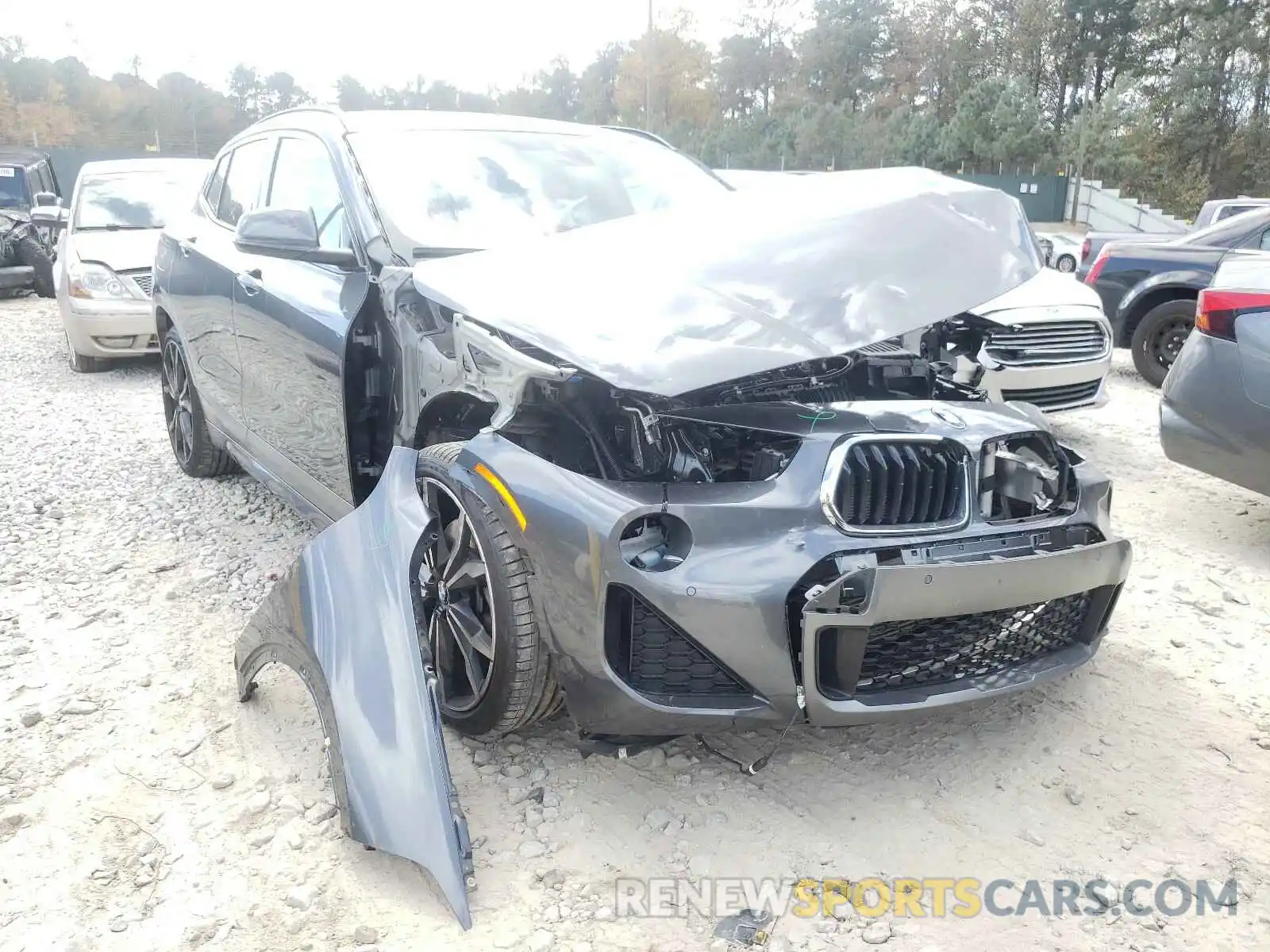 1 Photograph of a damaged car WBXYJ3C57KEP77616 BMW X2 2019