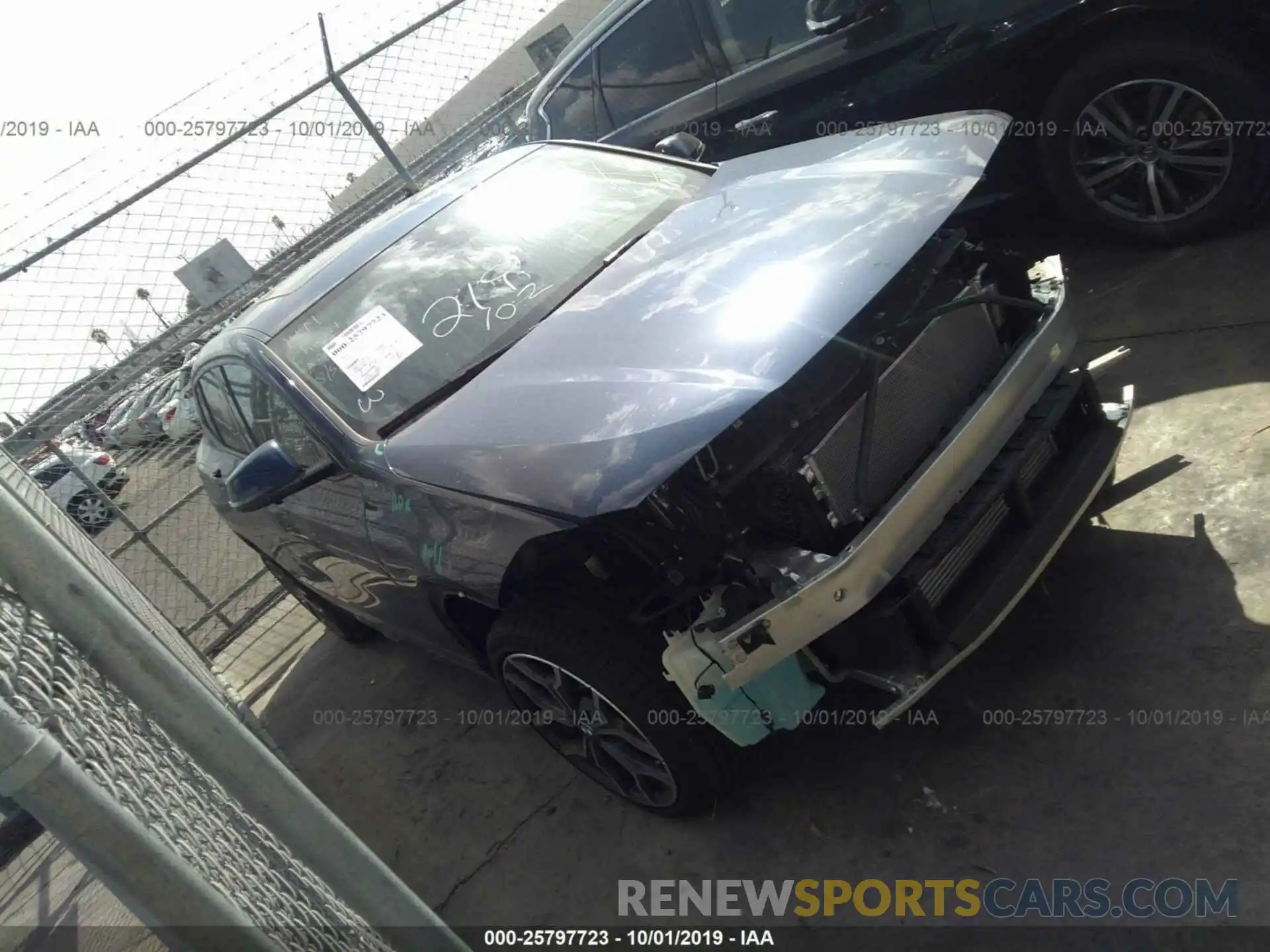 1 Photograph of a damaged car WBXYJ3C57KEP77633 BMW X2 2019