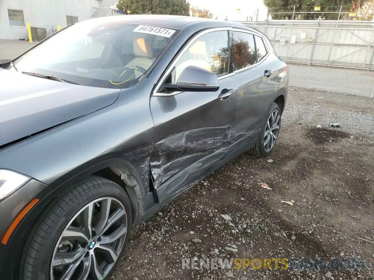 9 Photograph of a damaged car WBXYJ3C58K5N25616 BMW X2 2019