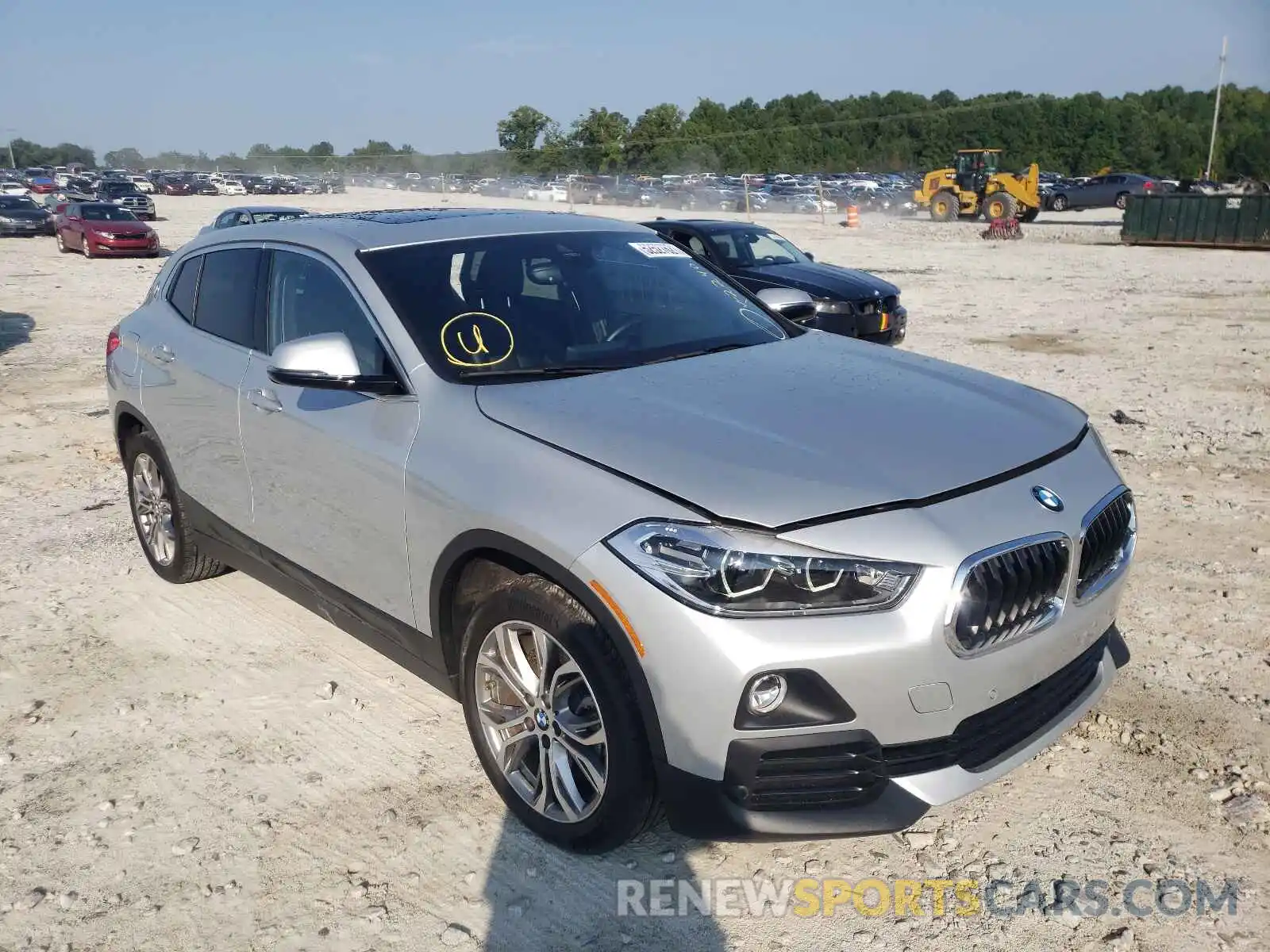 1 Photograph of a damaged car WBXYJ3C58K5N42240 BMW X2 2019