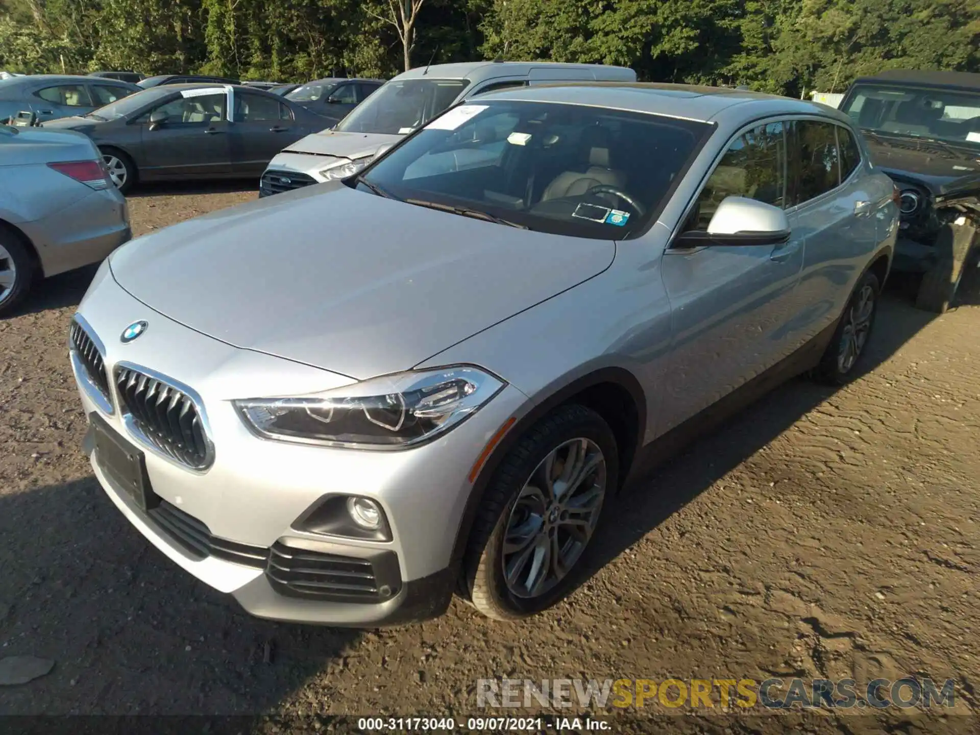 2 Photograph of a damaged car WBXYJ3C58KEP77141 BMW X2 2019