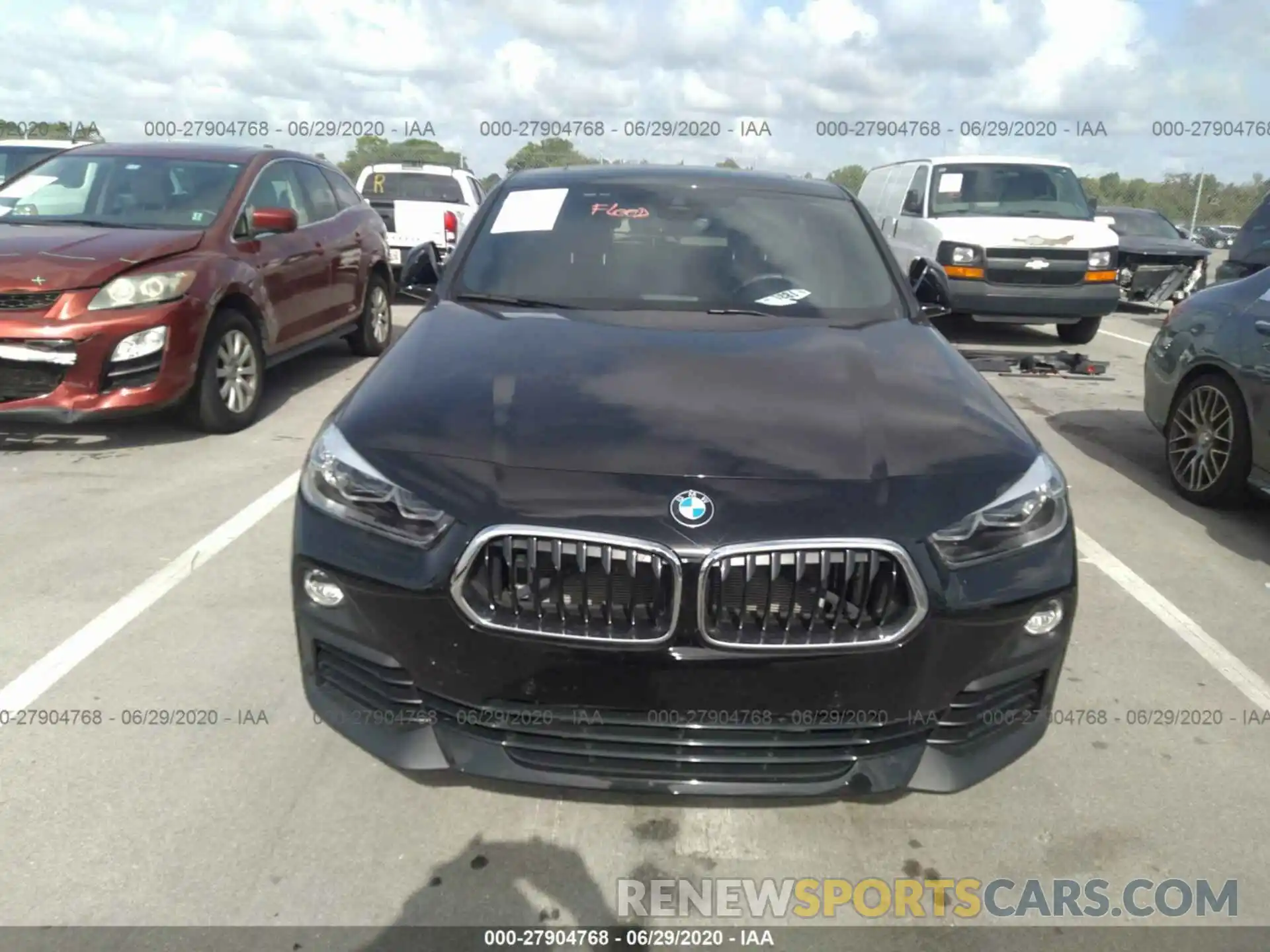 6 Photograph of a damaged car WBXYJ3C59K5N01695 BMW X2 2019