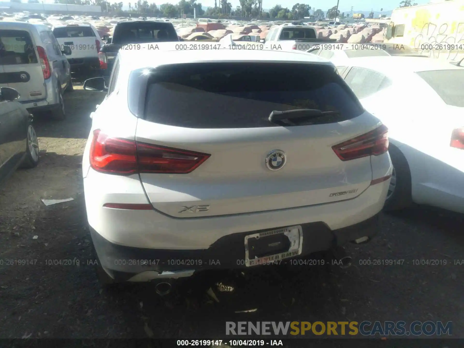 6 Photograph of a damaged car WBXYJ3C59KEP77584 BMW X2 2019